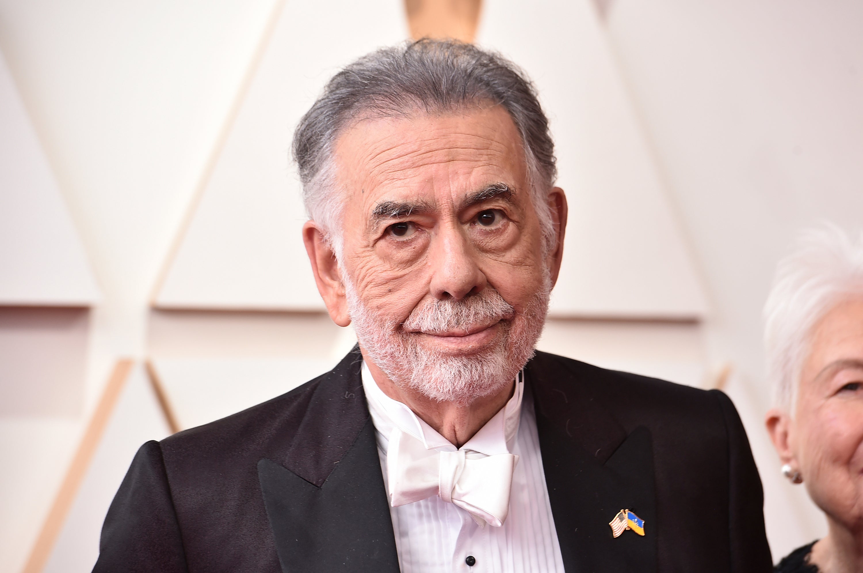 Francis Ford Coppola arriving at the Oscars in 2022