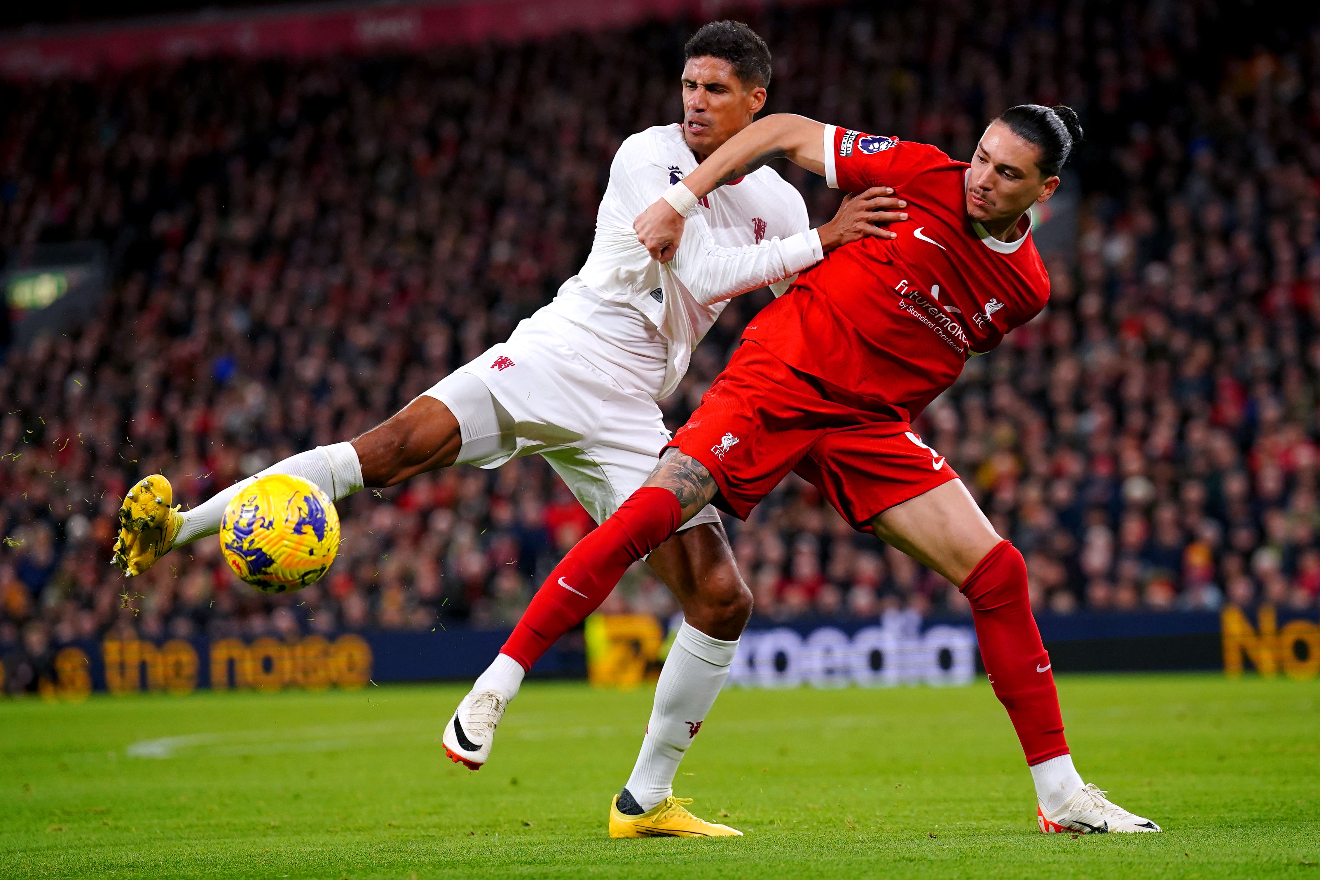 Manchester United will host Liverpool in the FA Cup quarter-finals (Peter Byrne/PA)