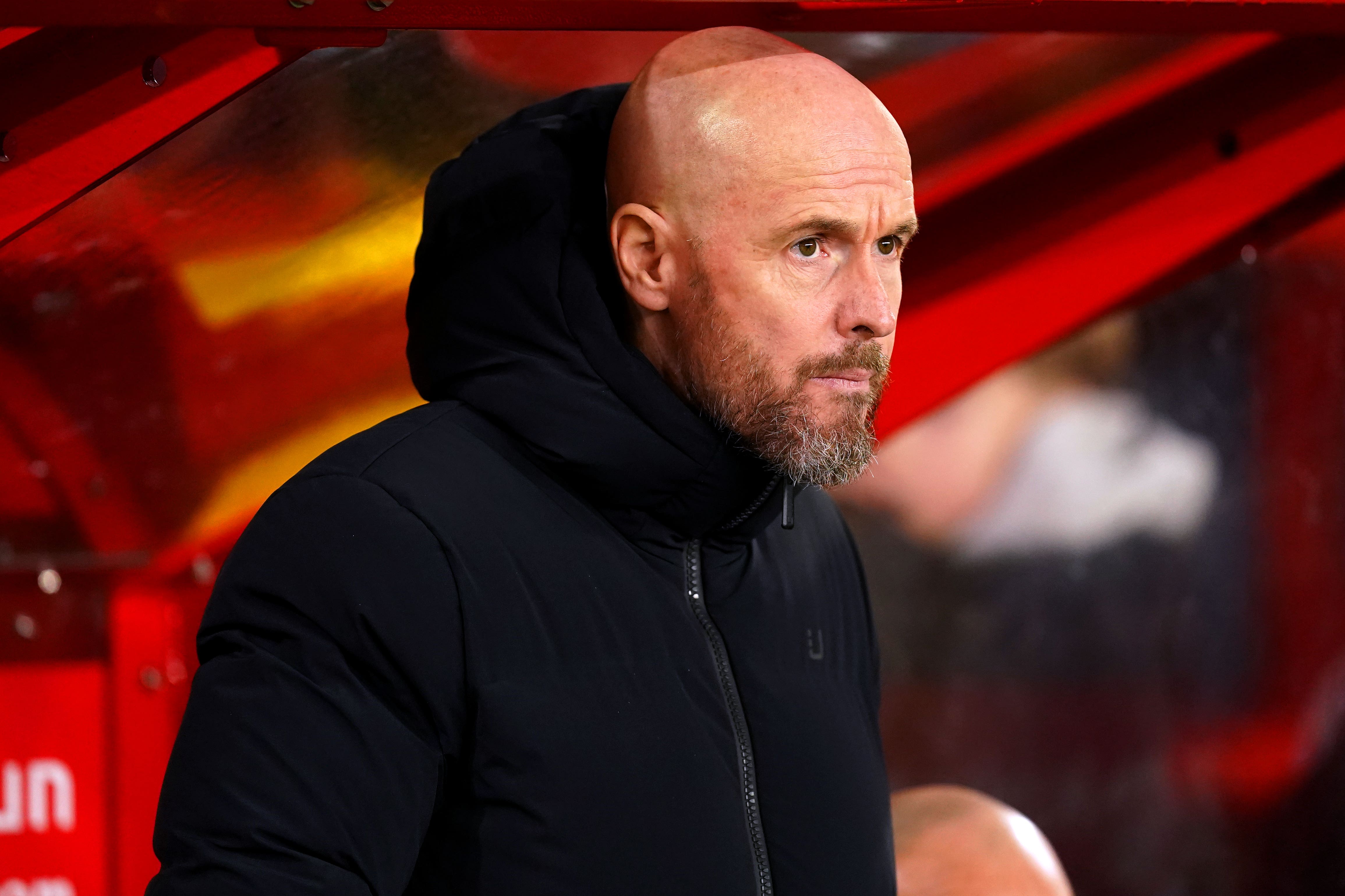 Manchester United manager Erik ten Hag (Mike Egerton/PA)