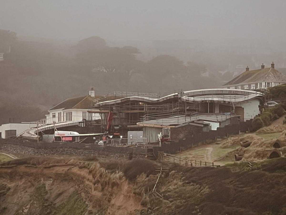 Planning permission to build the home was granted by Cornwall Council in September 2022