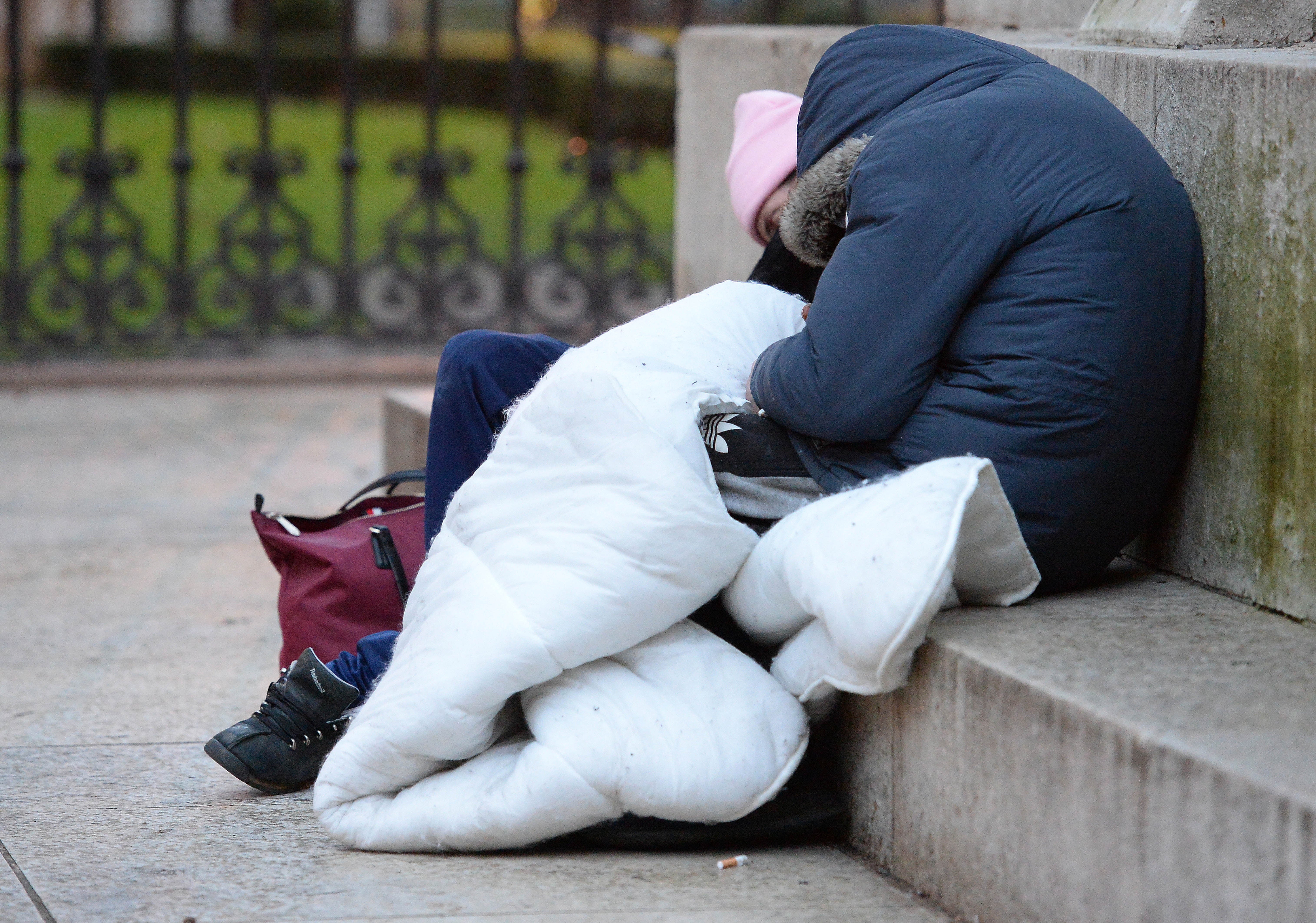 The number of women rough sleeping has increased