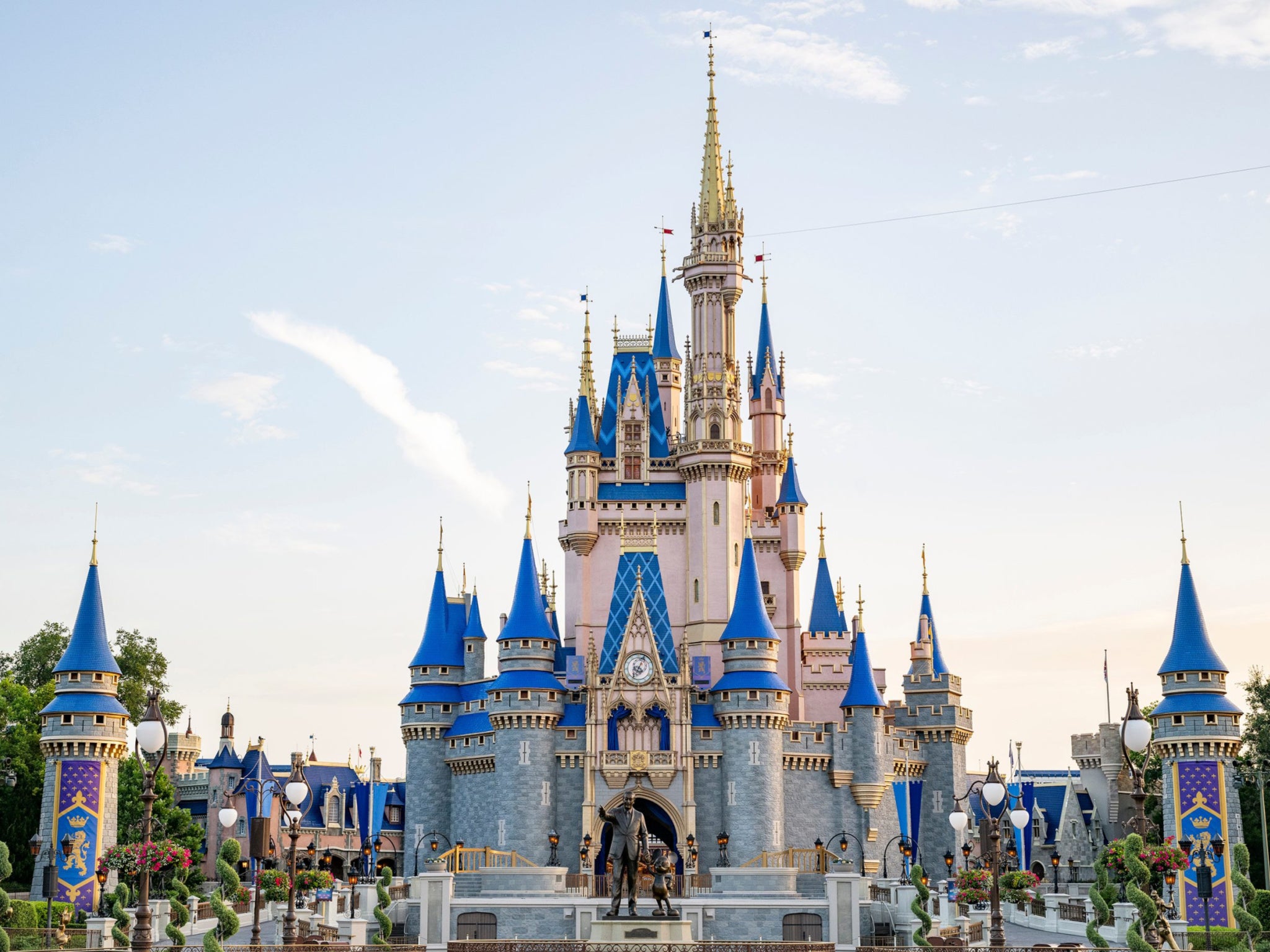 The Magic Castle is an iconic Disney sight