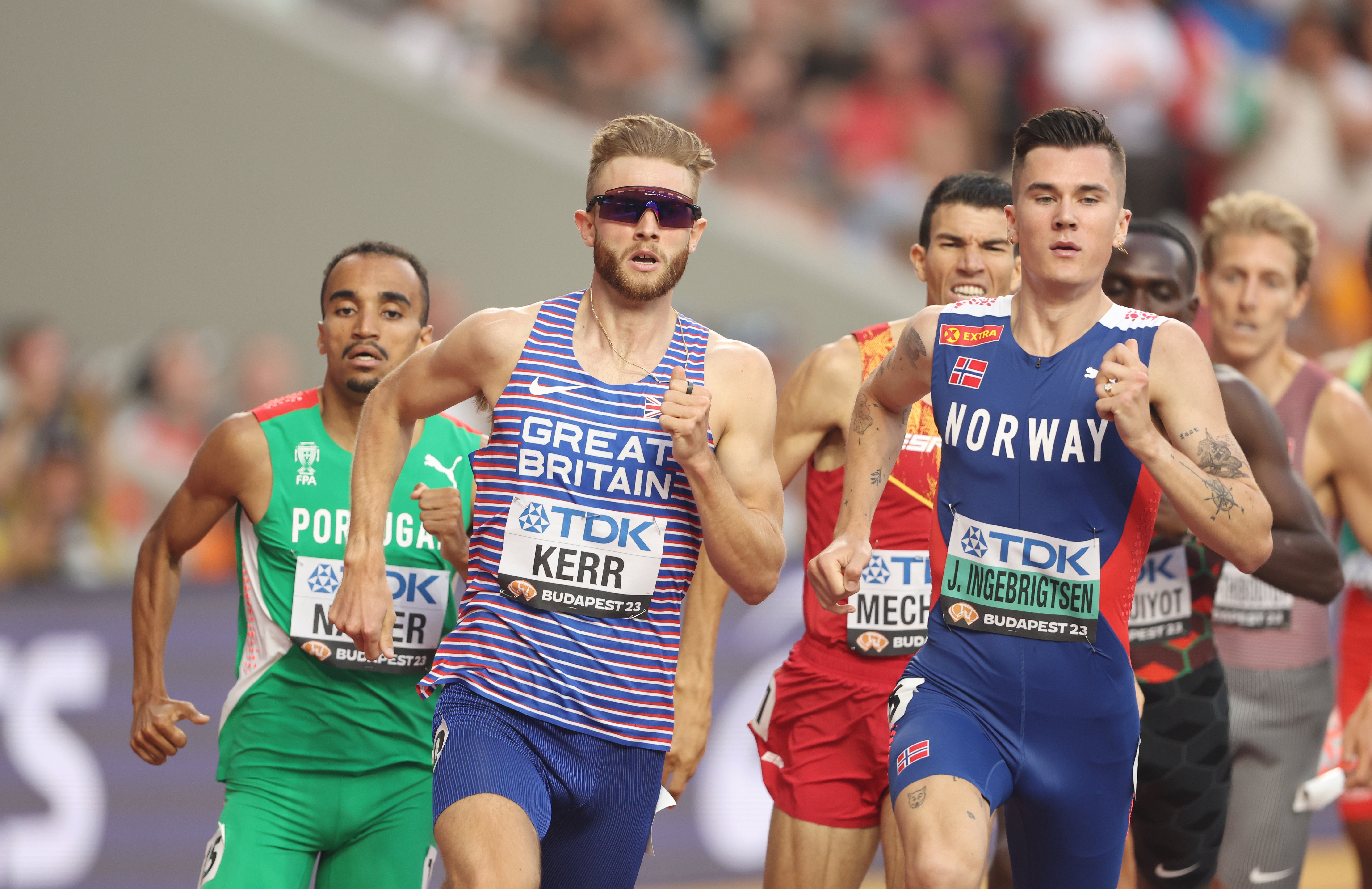 Kerr has built an entertaining rivalry with Norway’s Jakob Ingebrigtsen