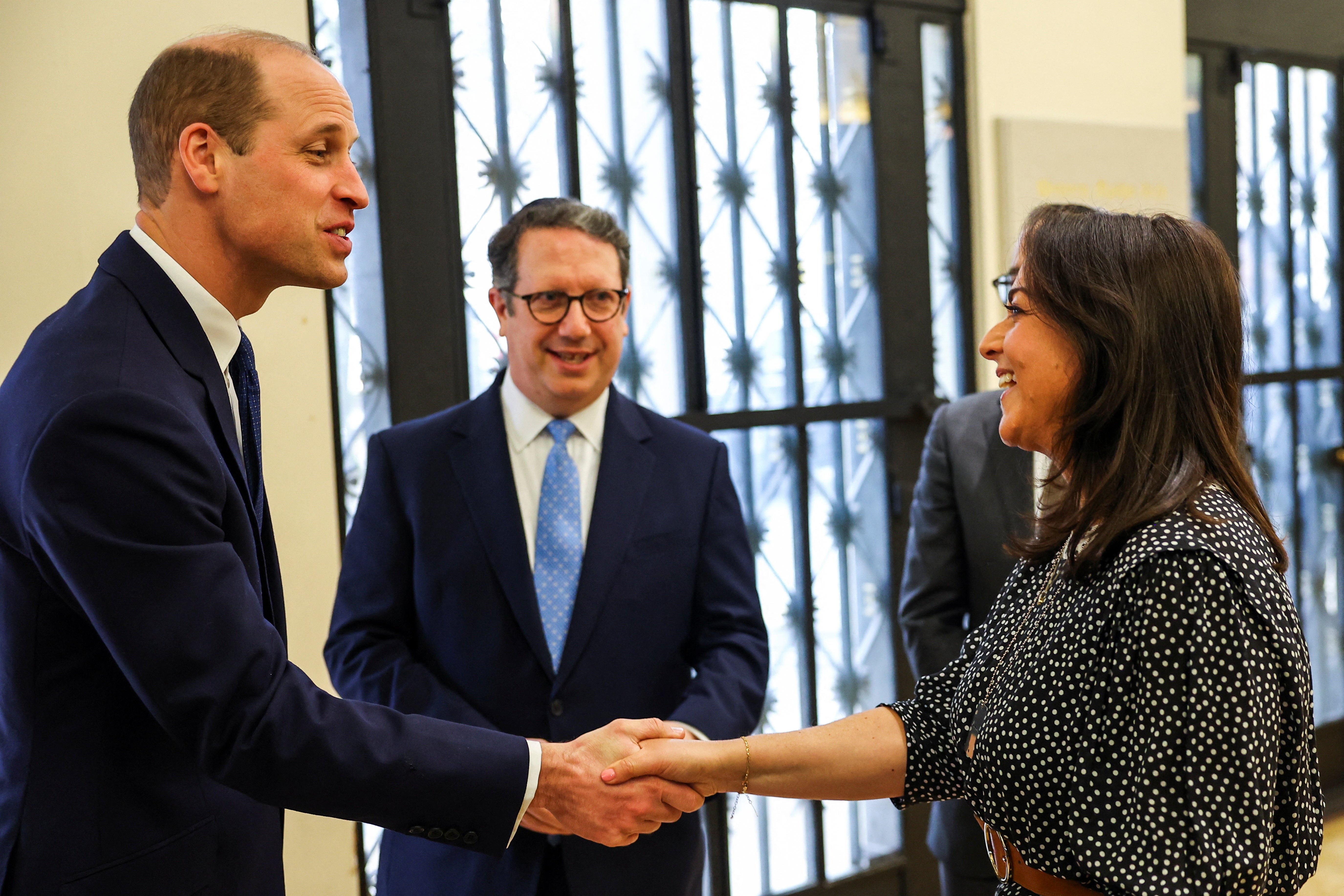 Karen Pollock meets Prince William