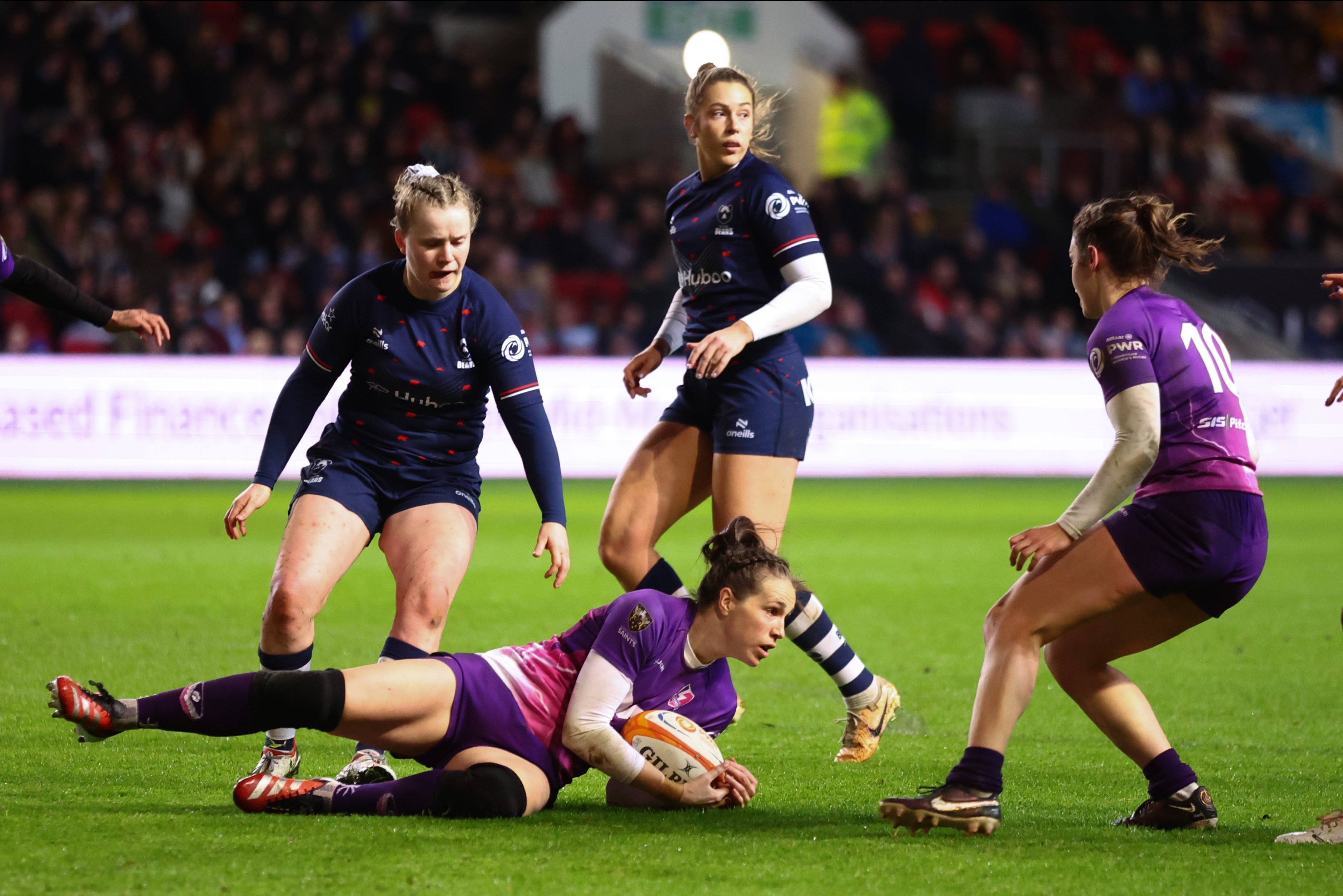 Emily Scarratt made her return from injury against Bristol last Friday