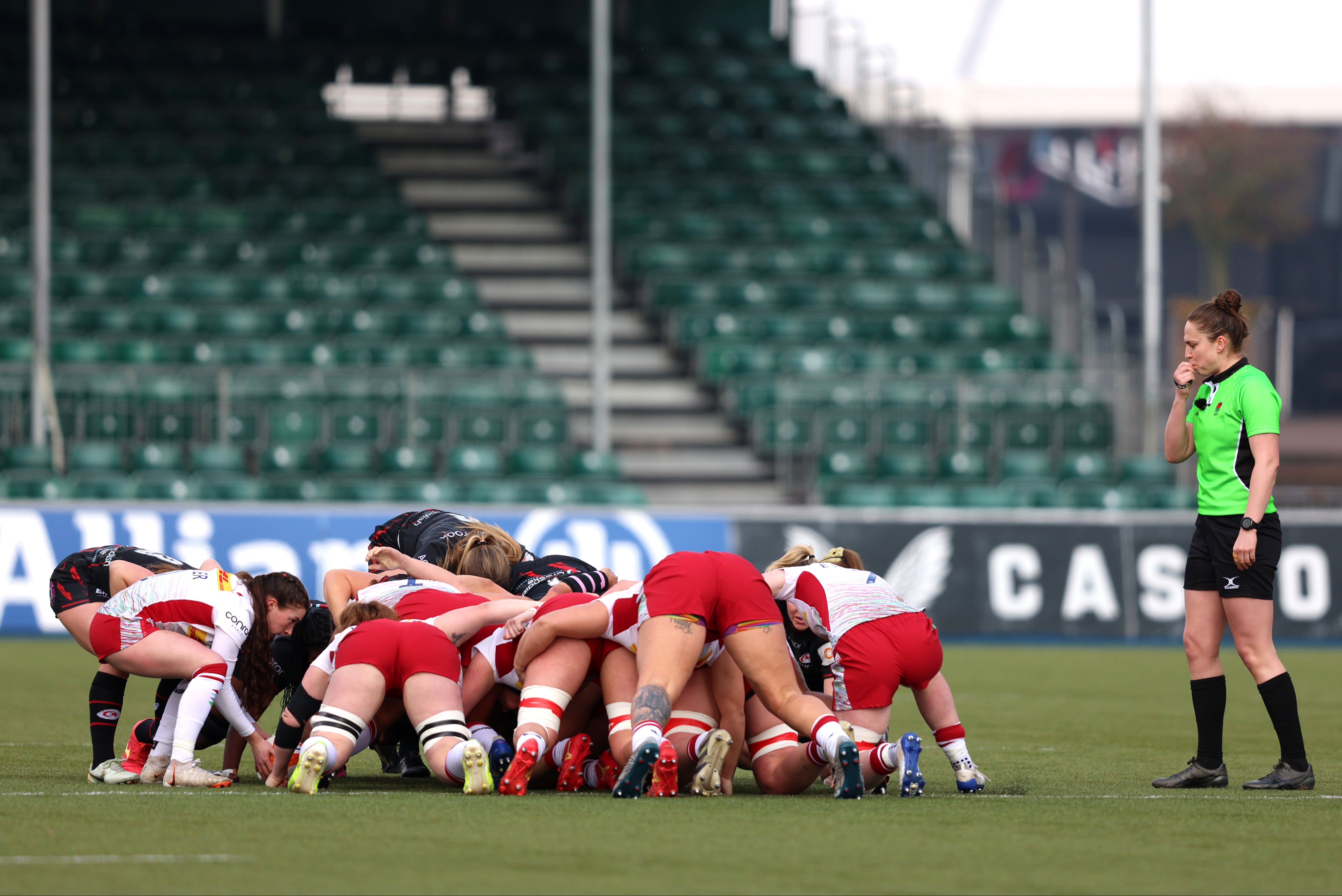 Saracens enjoyed a strong crowd for ‘The Duel’ with Harlequins but building consistent attendance has not been easy