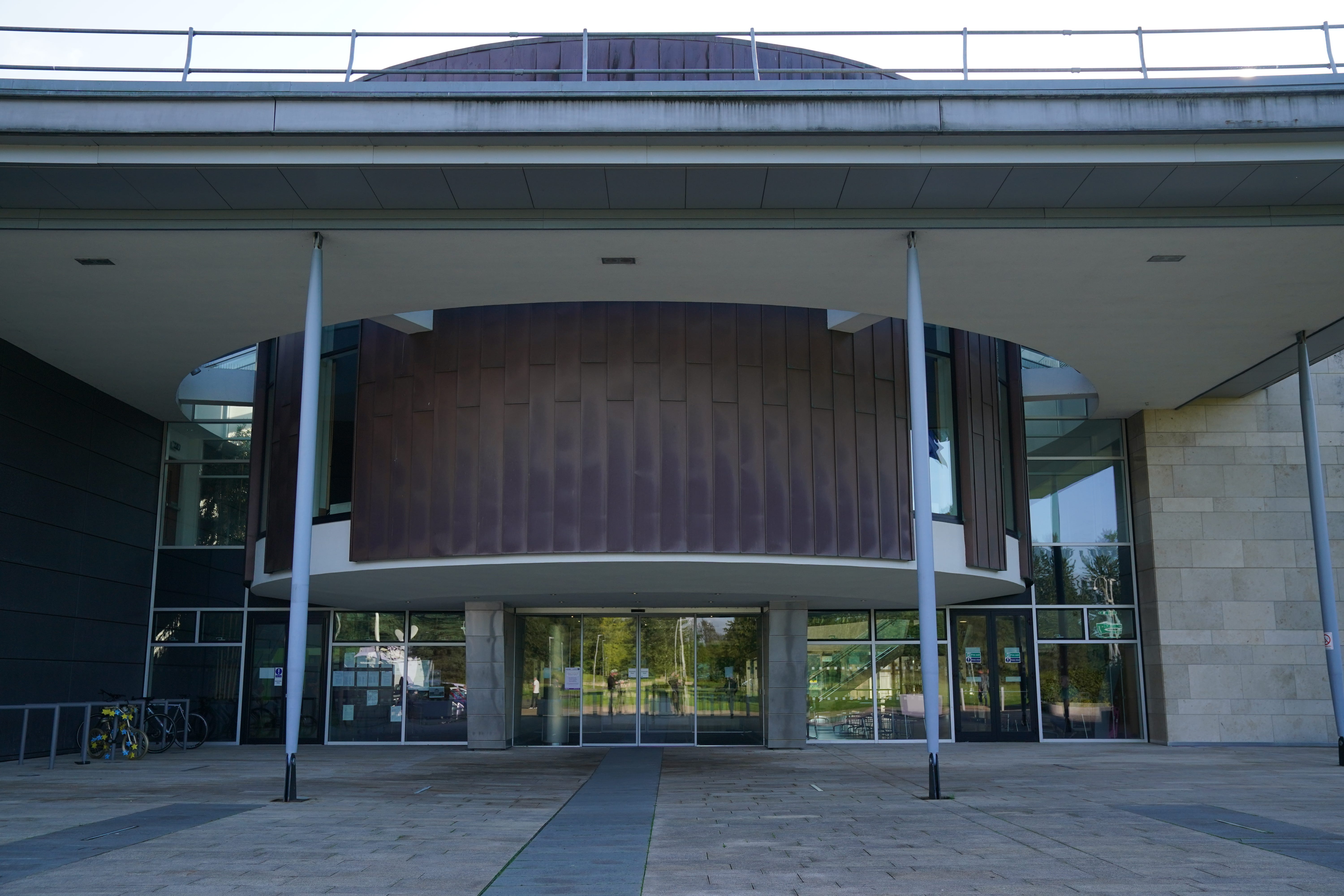 The High Court in Livingston, where Connor Gibson who was convicted of murdering his sister Amber Gibson, was sentenced to at least 22 years behind bars (Andrew Milligan/PA)