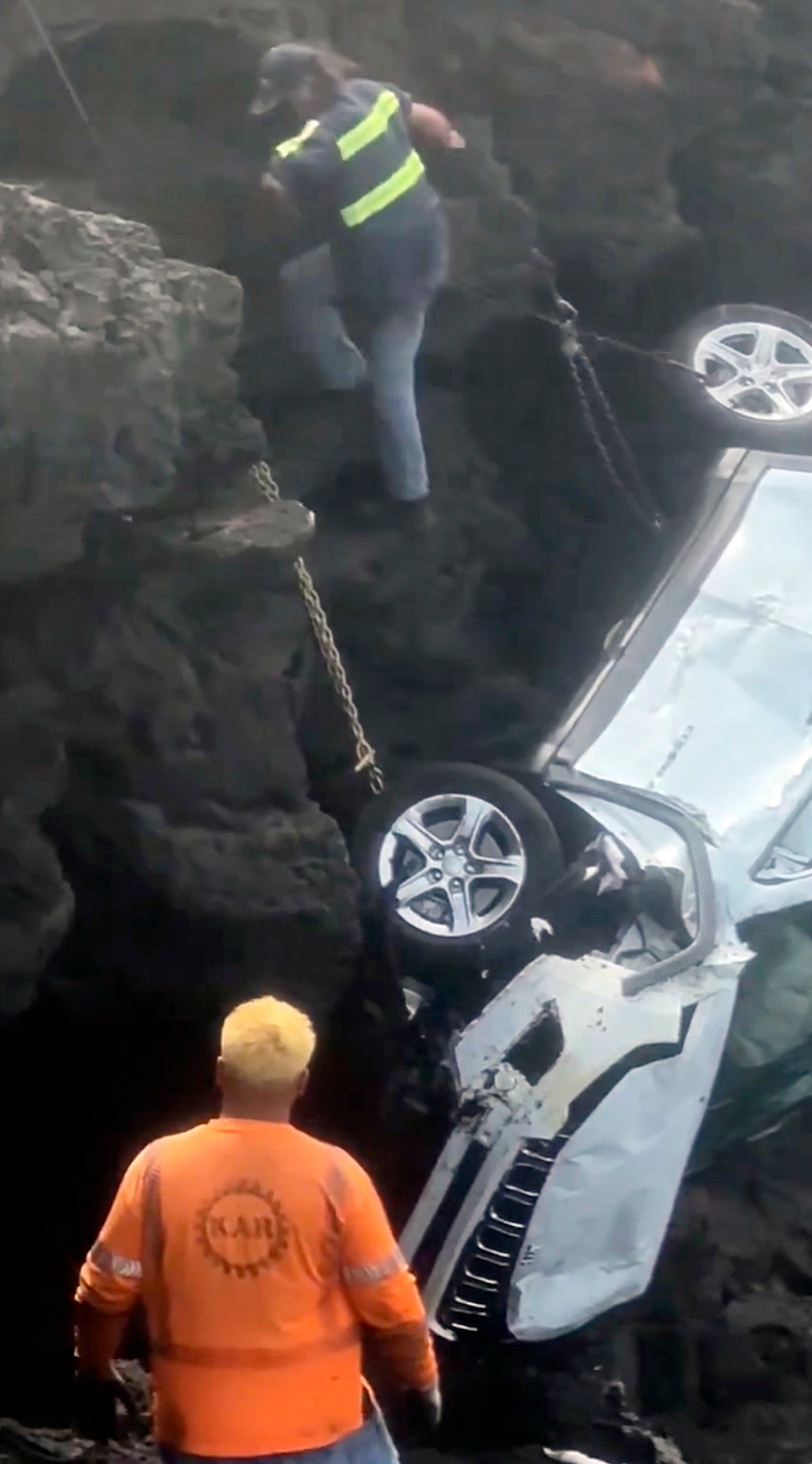 Jeep Over Cliff Hawaii