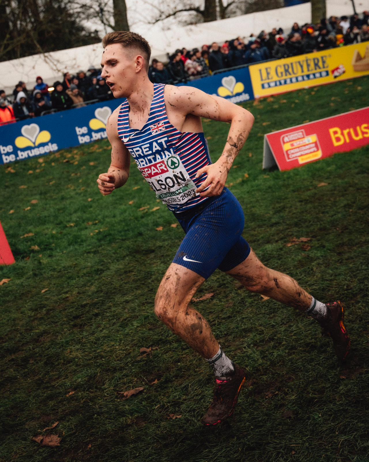 Callum Elson running for Great Britain