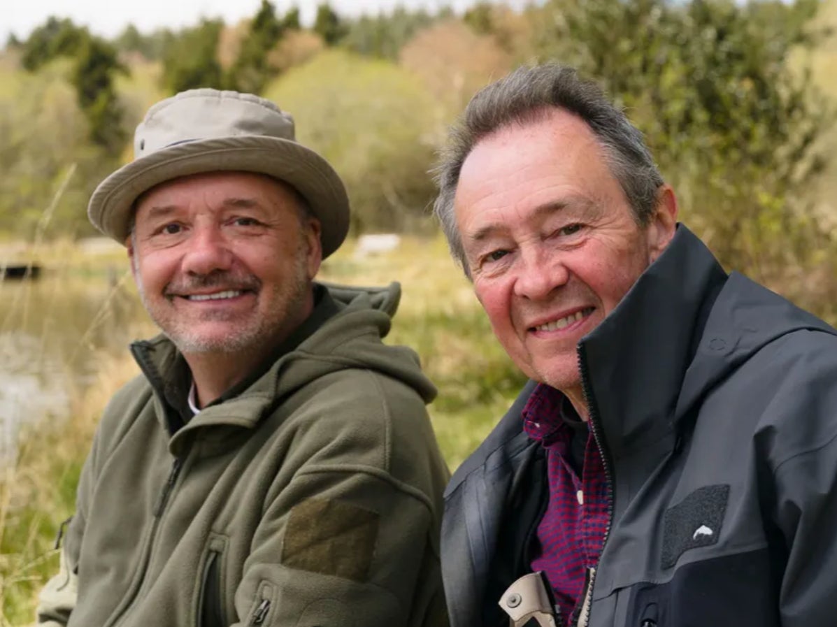 Bob Mortimer and Paul Whitehouse on ‘Gone Fishing’