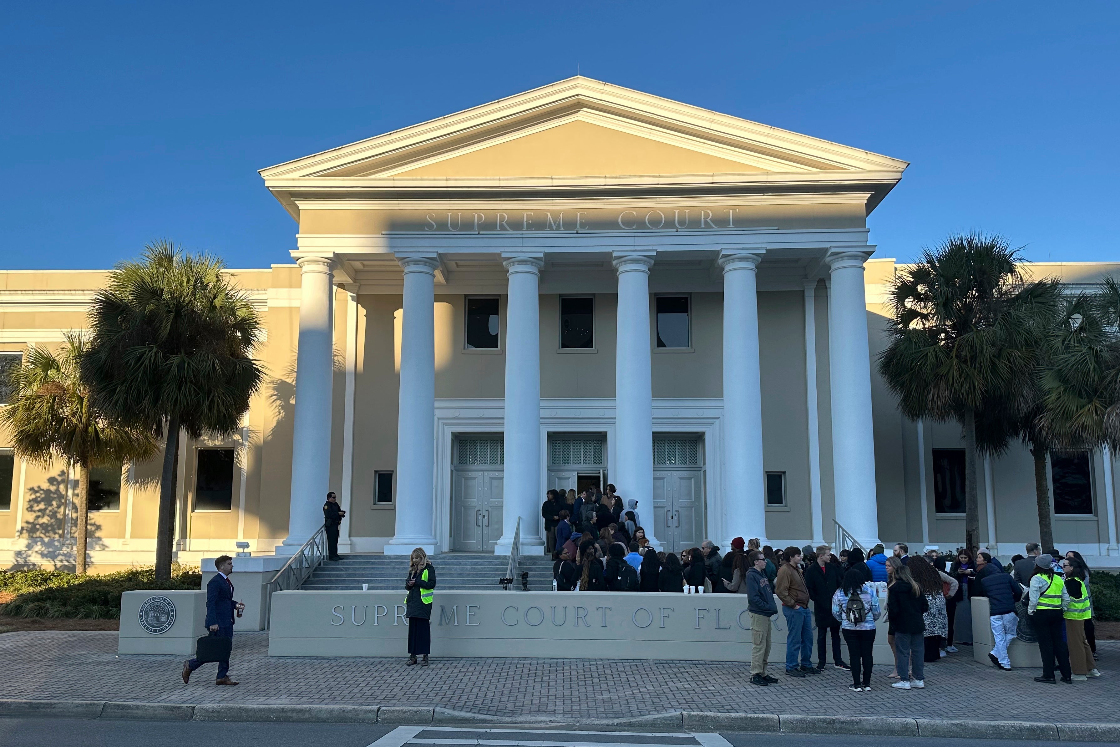 The Florida Supreme Court, pictured, ruled that frozen embryos can be considered children under state law in February.