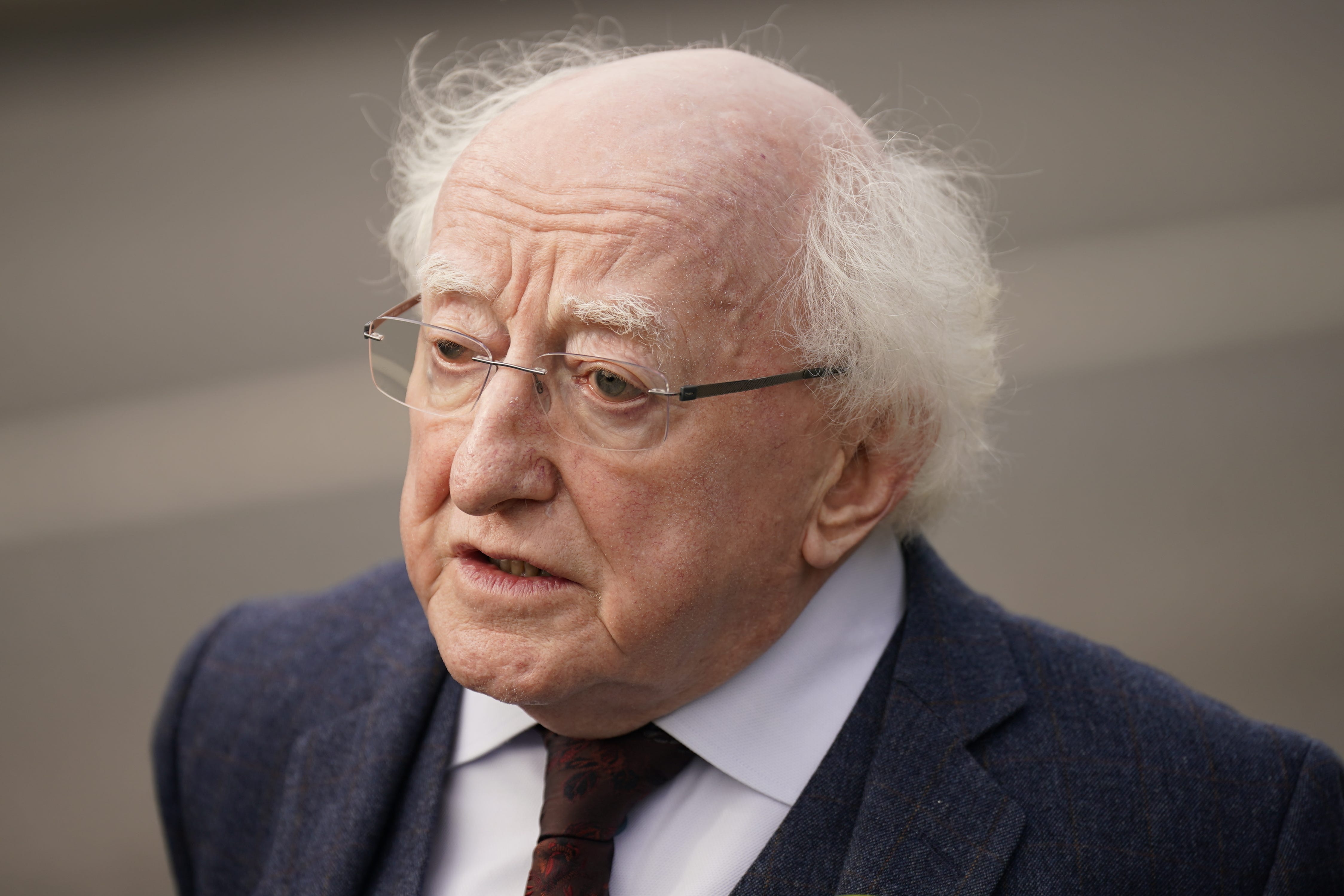 Irish President Michael D. Higgins (Niall Carson/PA)