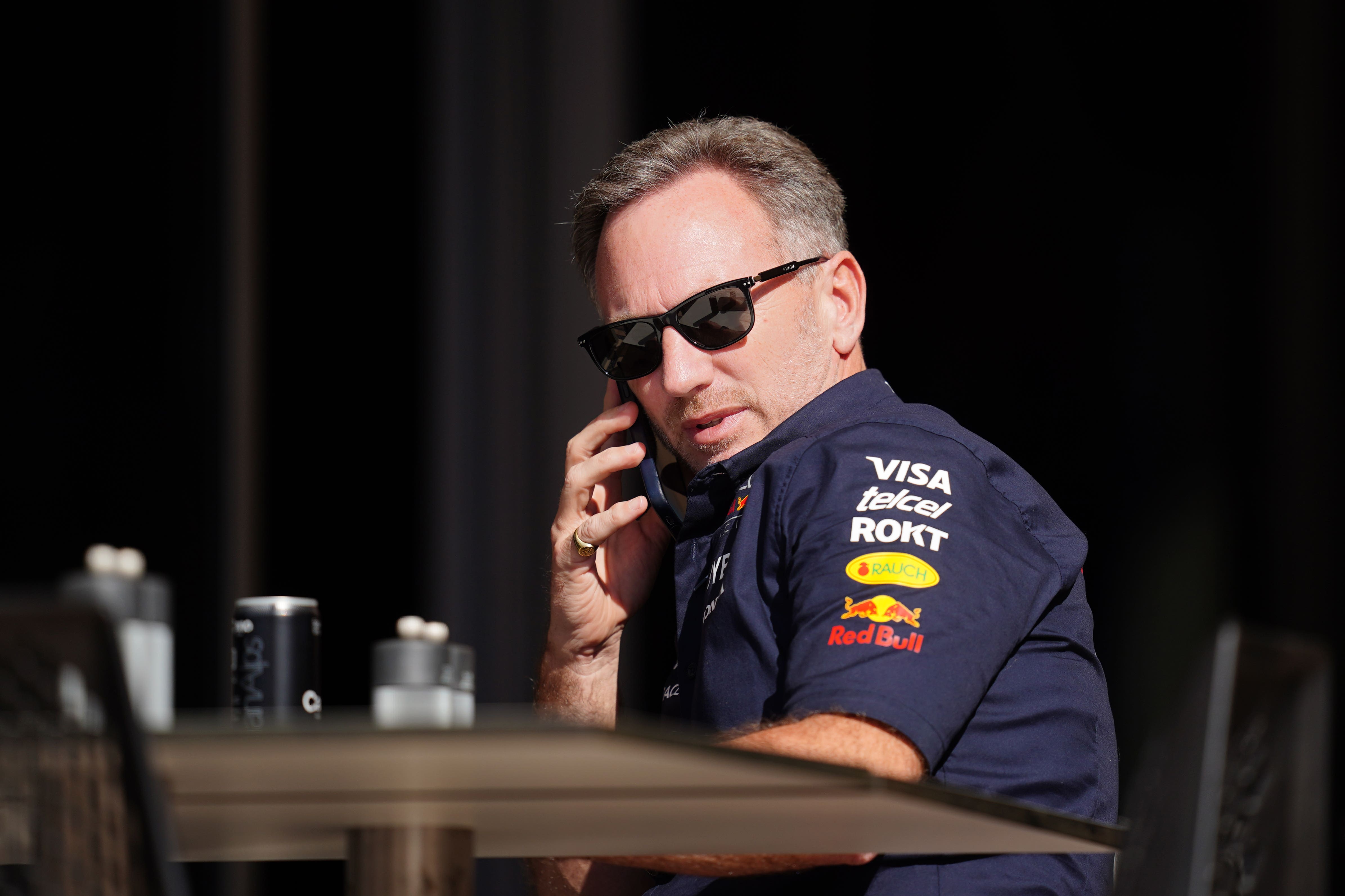 Red Bull Racing team principal Christian Horner ahead of Practice 3 at the Bahrain International Circuit, Sakhir. Picture date: Friday March 1, 2024.