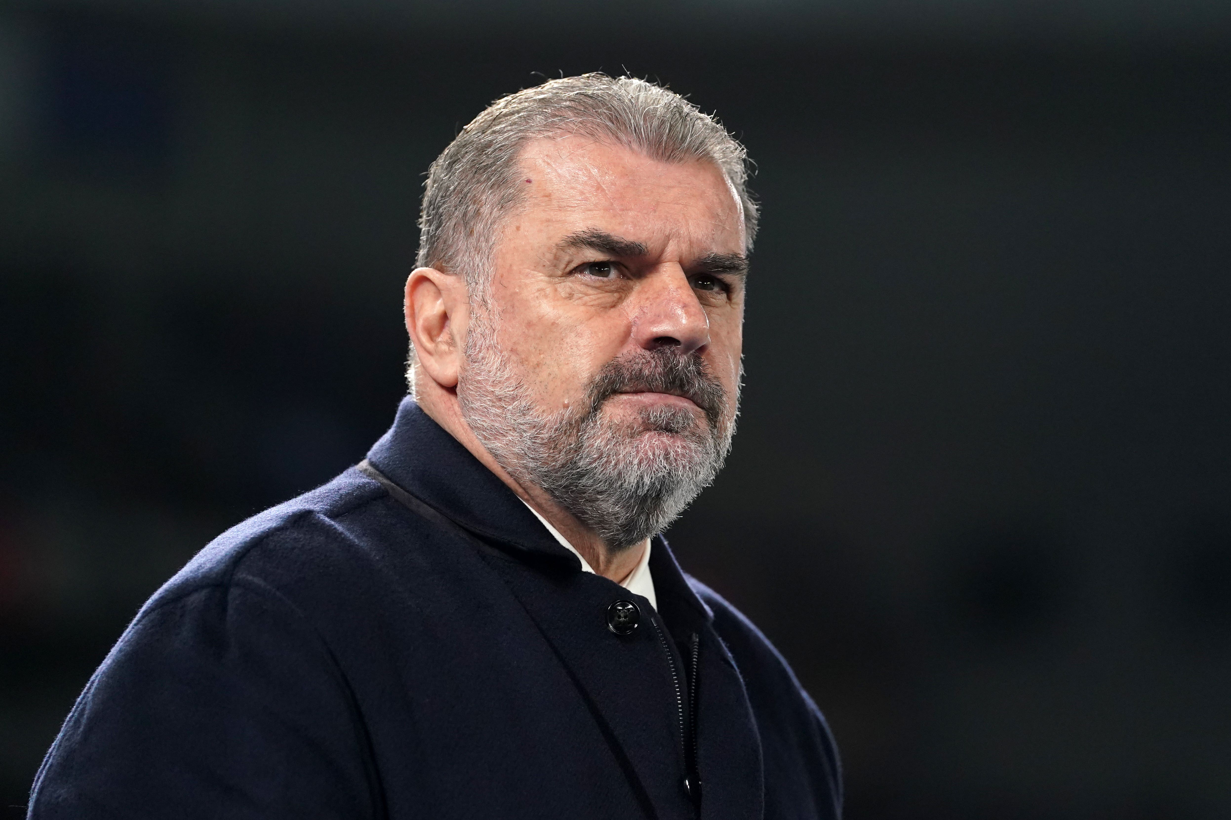 Tottenham boss Ange Postecoglou has compared social media to the prison yard (Gareth Fuller/PA)