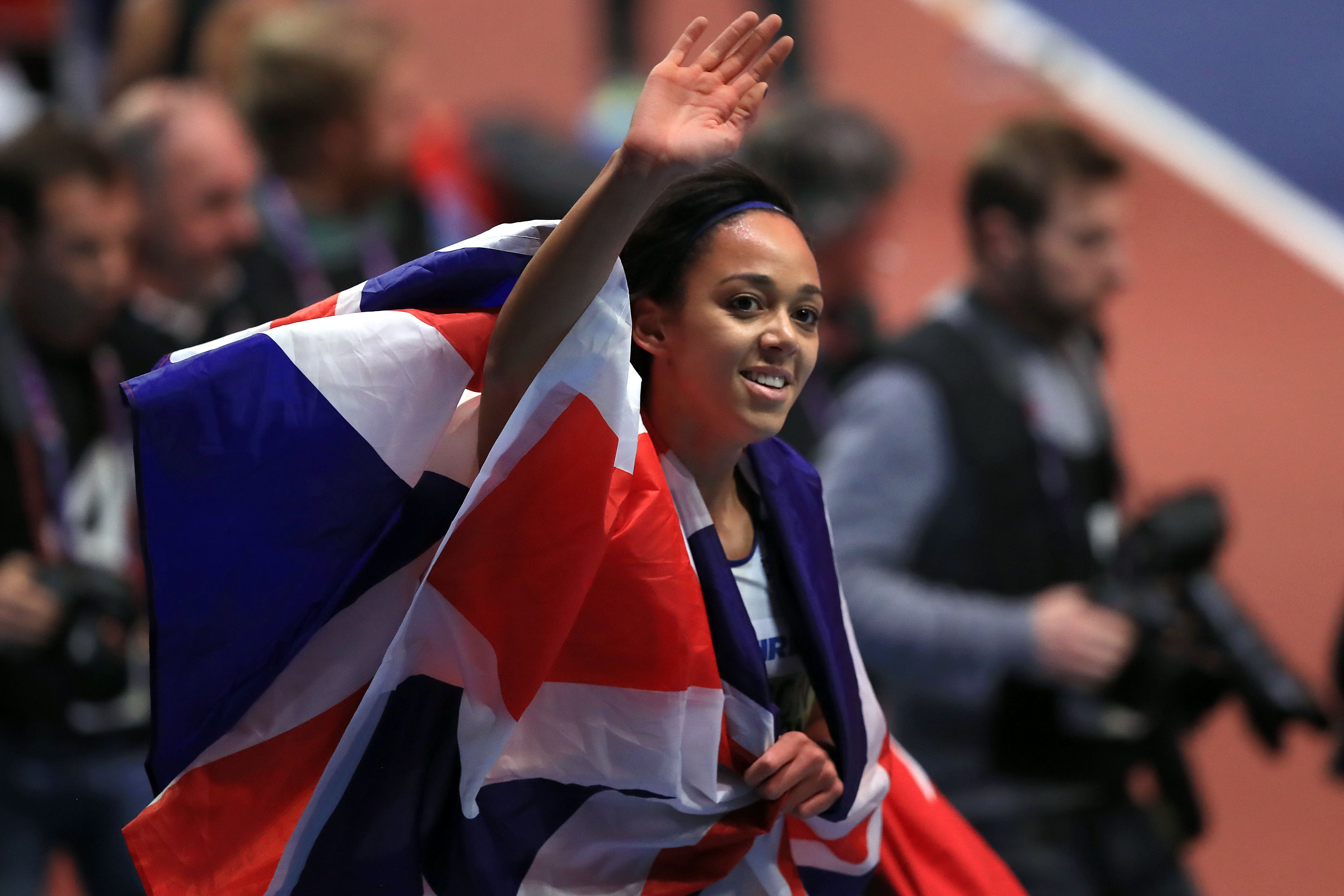 Katarina Johnson-Thompson won pentathlon gold at the 2018 World Indoor Championships (Simon Cooper/PA)