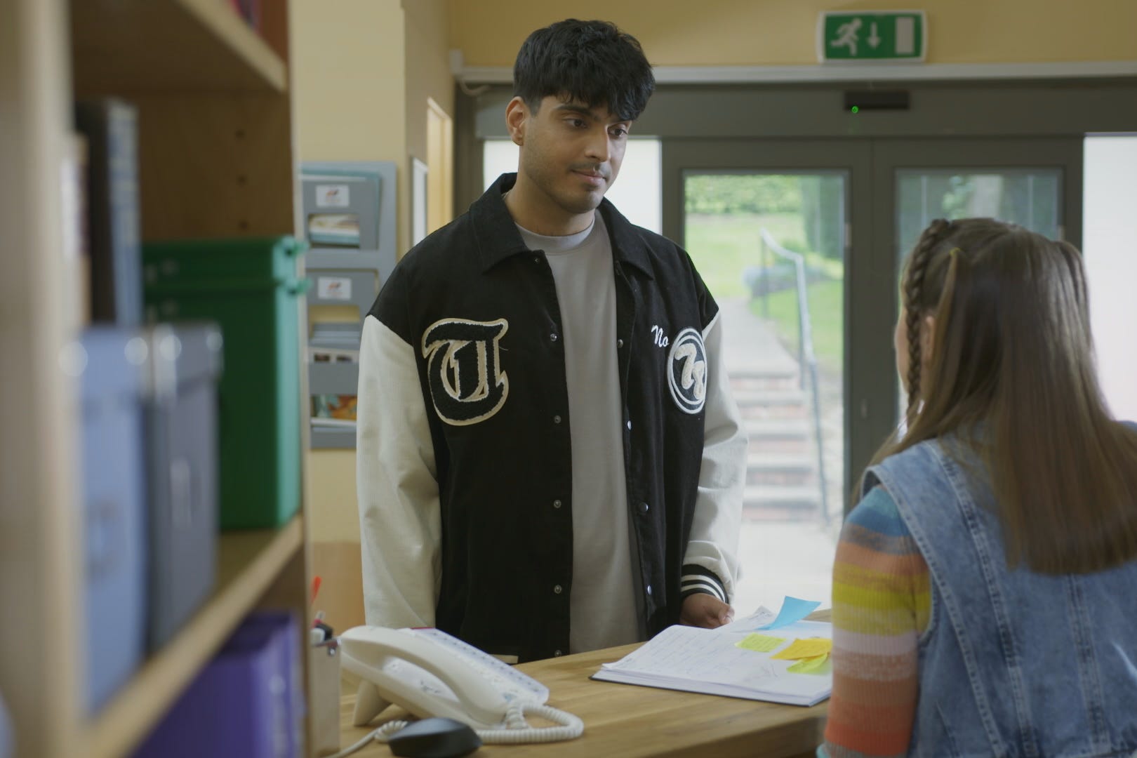 Kia Pegg and Rahul Arya in a recent Doctors episode (BBC Studios)