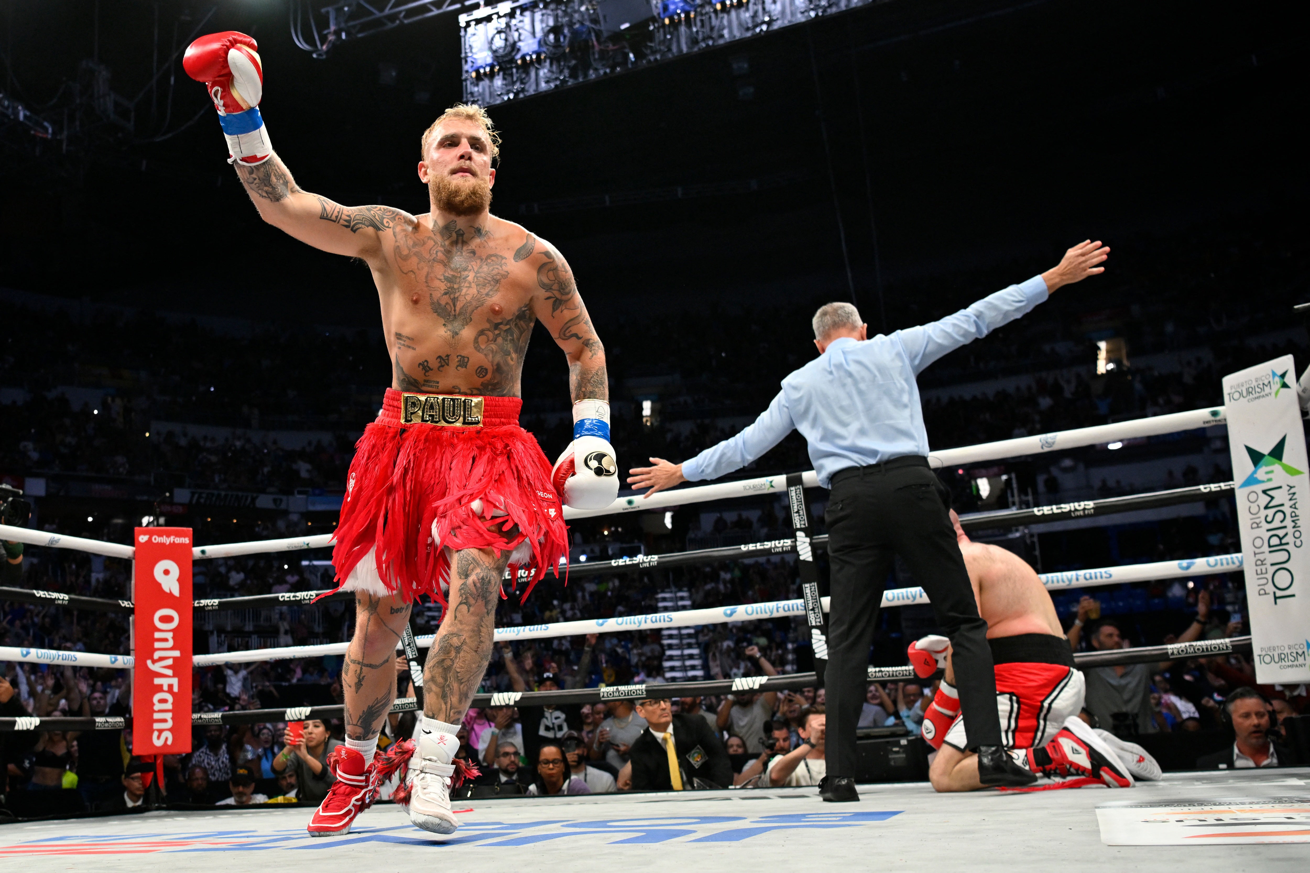 Jake Paul has vowed to knock out Mike Tyson