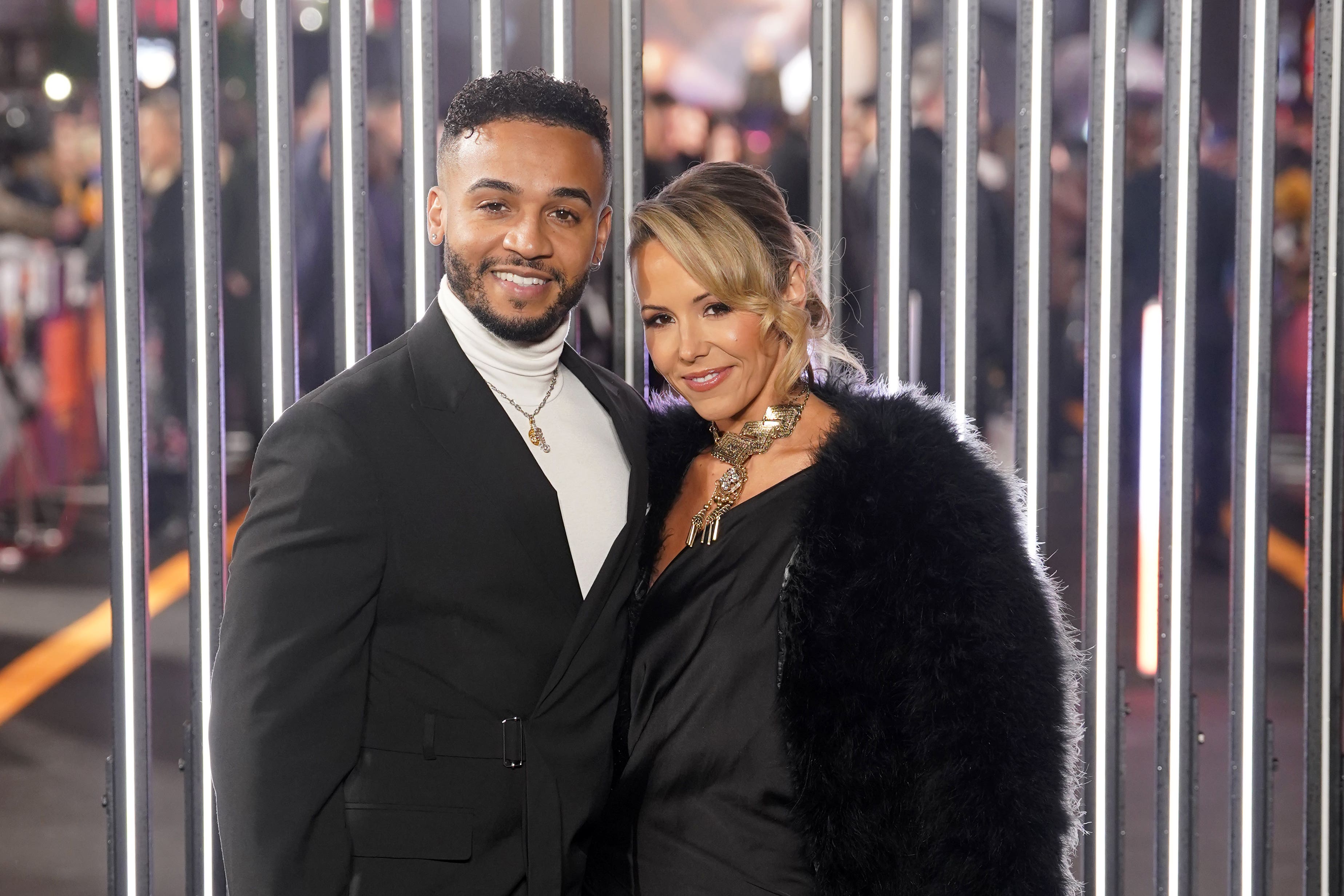 Aston and Sarah Merrygold (Ian West/PA)