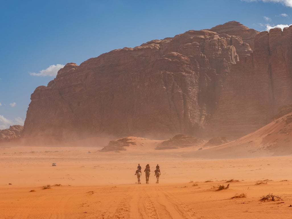 Unesco-hotspot Wadi Rum doubles as the red sands of Arrakis