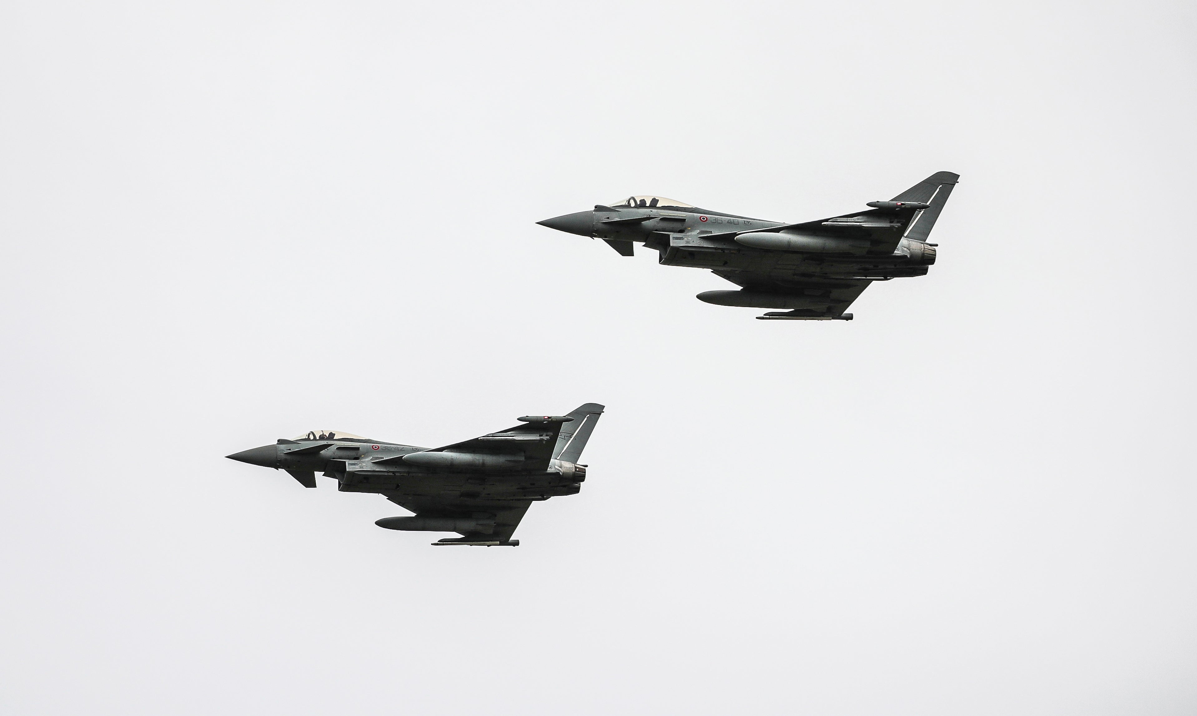 Eurofighter Typhoon jets