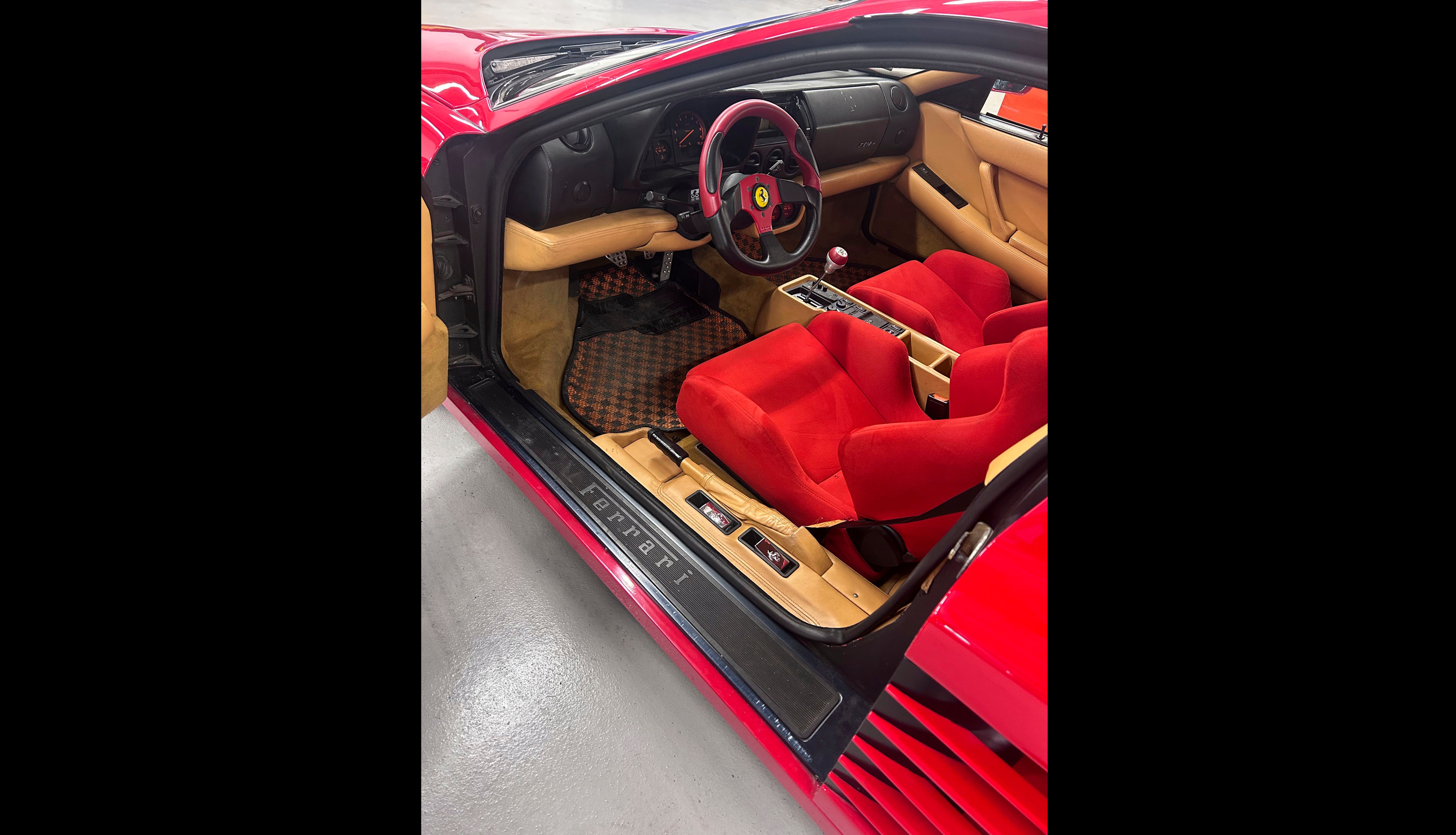 Britain Stolen Ferrari