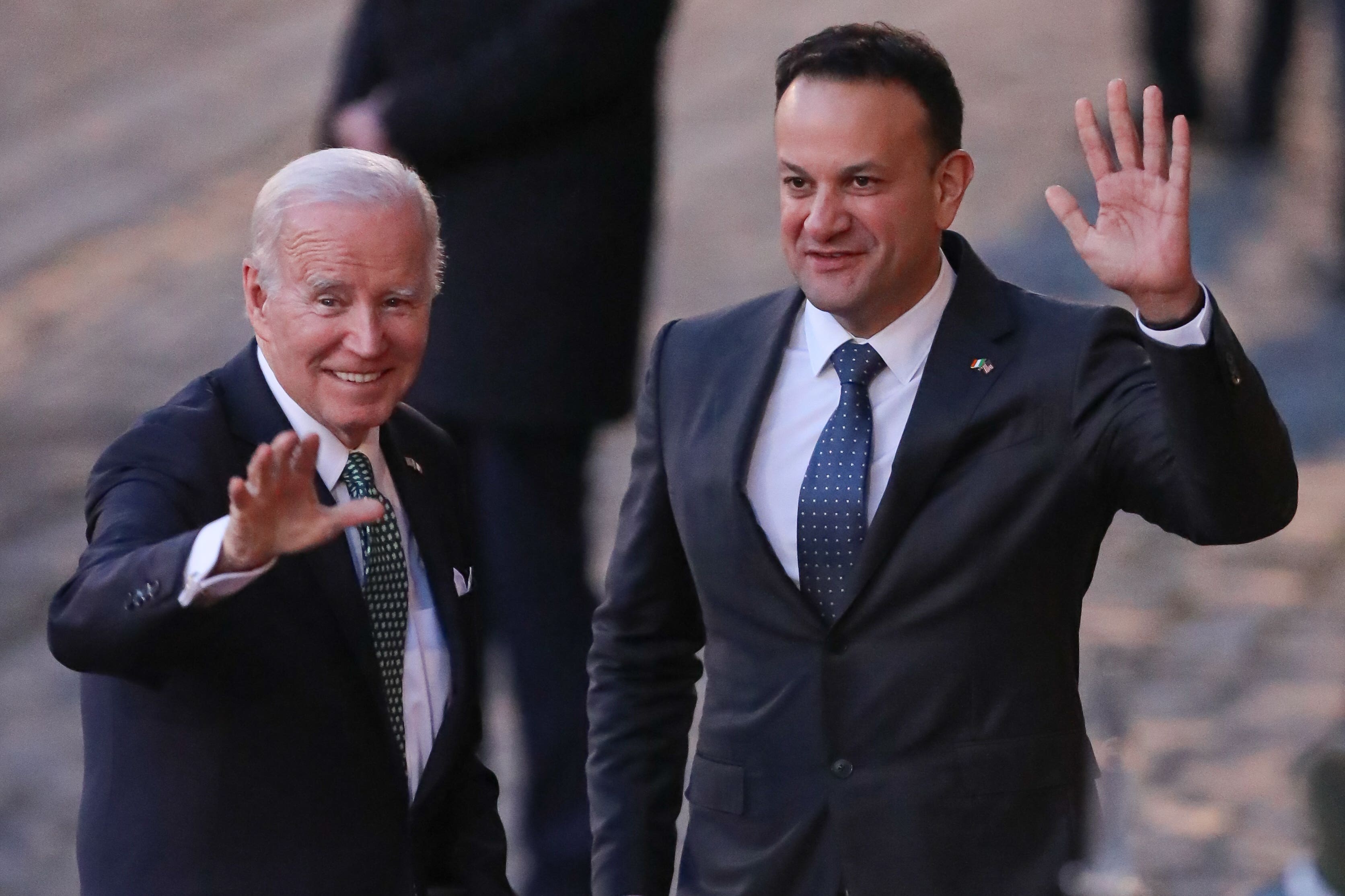 Irish premier Leo Varadkar said he welcomes US Vice President Kamala Harris’s call for an immediate ceasefire (Damien Storan/AP)