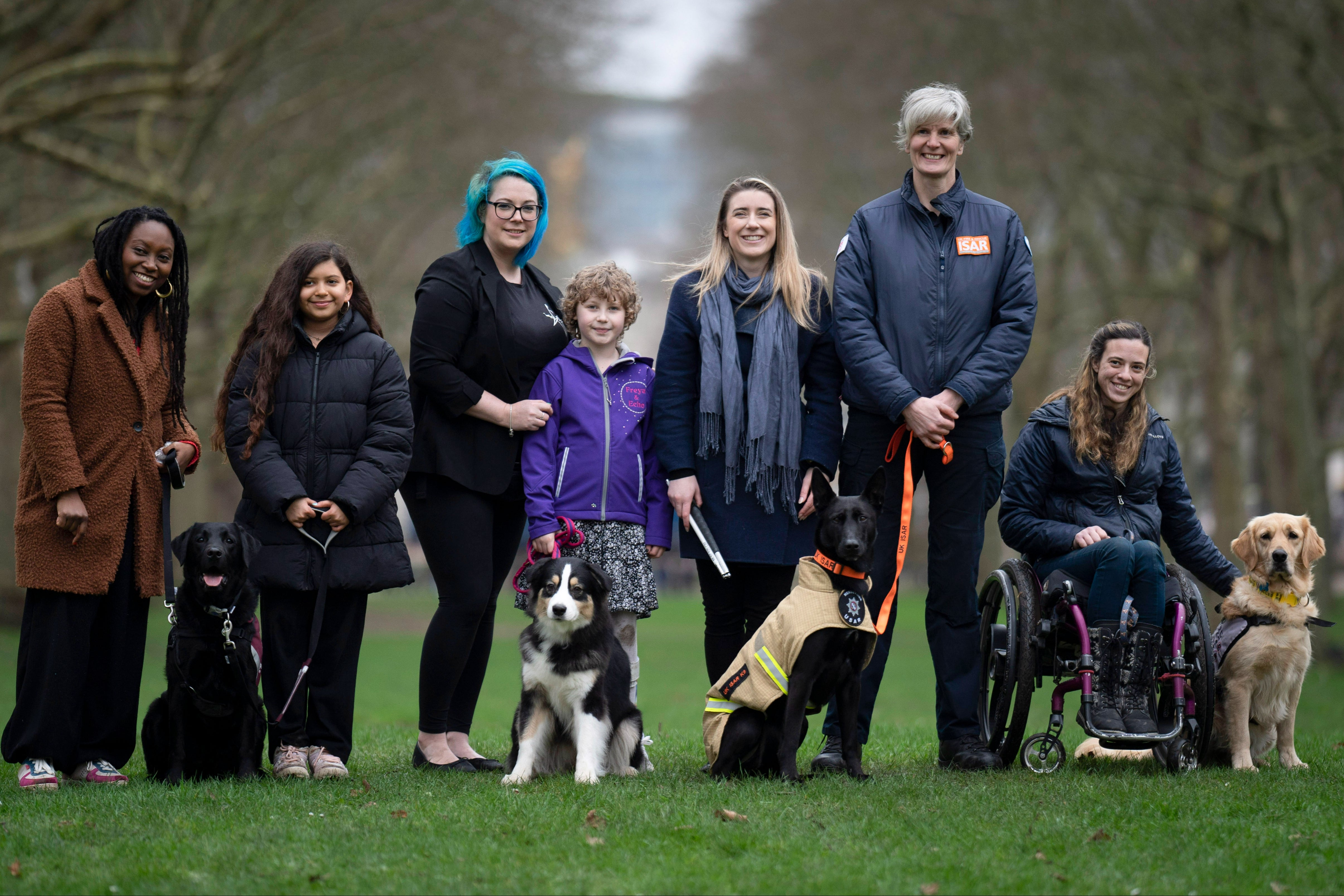 Libby Clegg is the official ambassador of The Kennel Club Hero Dog Award for Crufts 2024