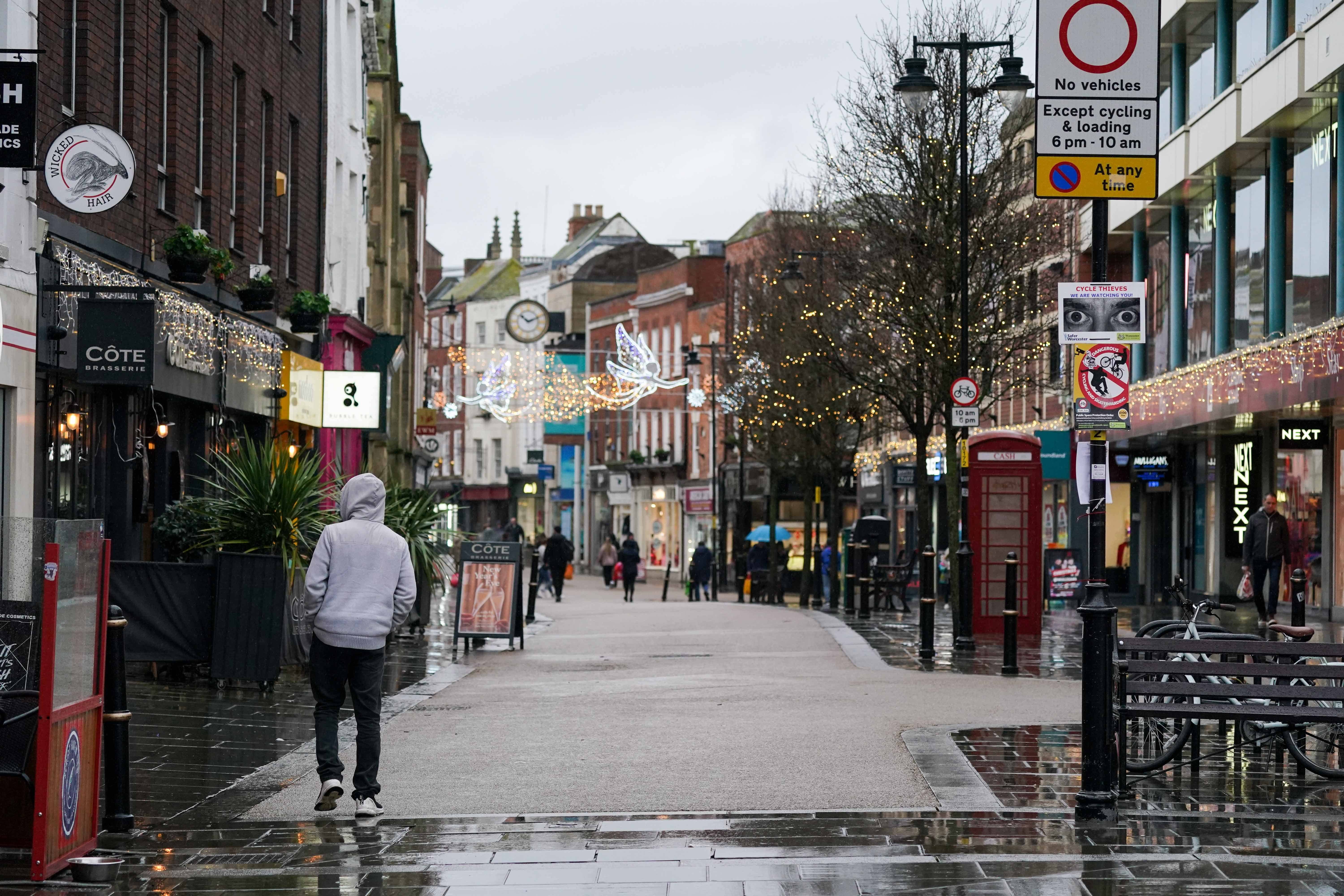 UK high street sales fell for the fifth month in a row in February, BDO said (Jacob King/PA)