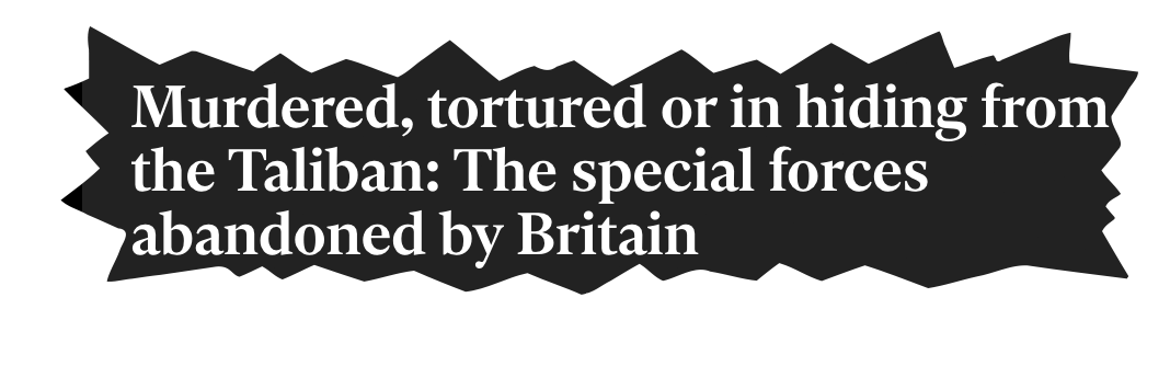 The Independent has highlighted the plight of Afghan heroes facing deportation to Rwanda after feeling forced to take dangerous routes to the UK