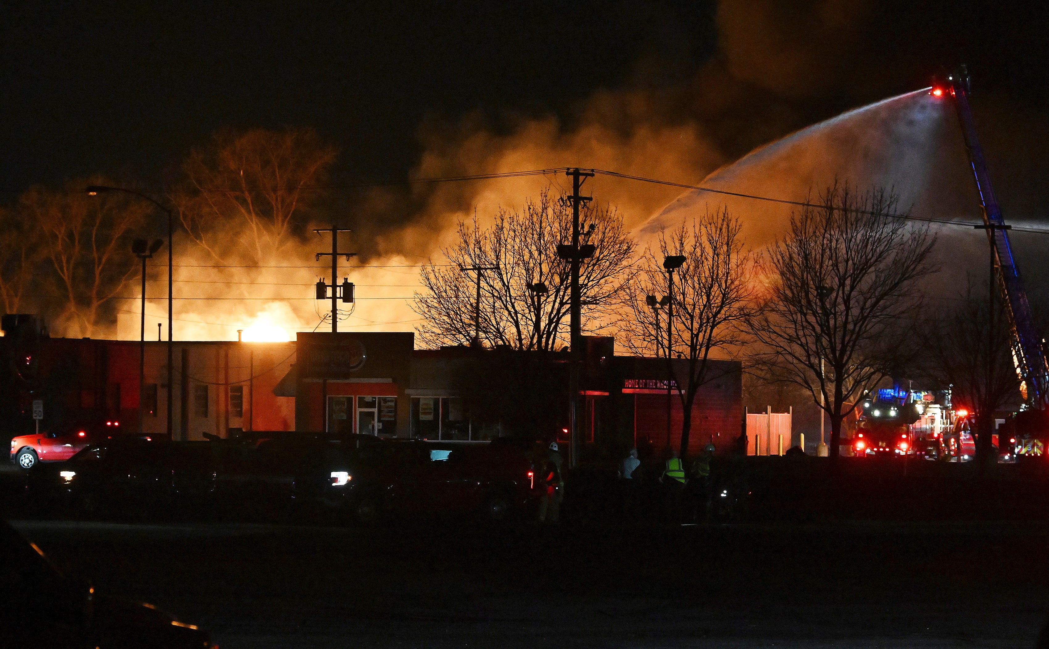Industrial Fire Detroit