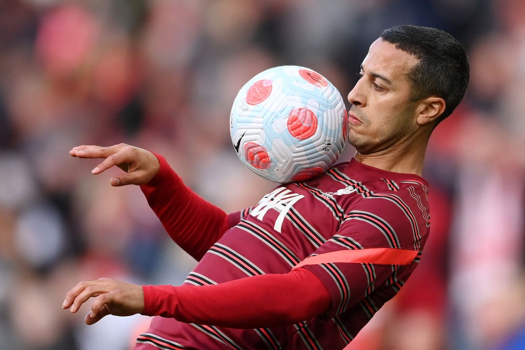 Thiago has only played once this season