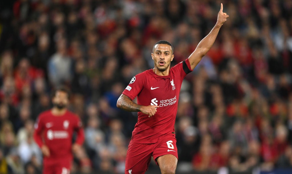 Thiago was a standout for the Reds in 2021/22