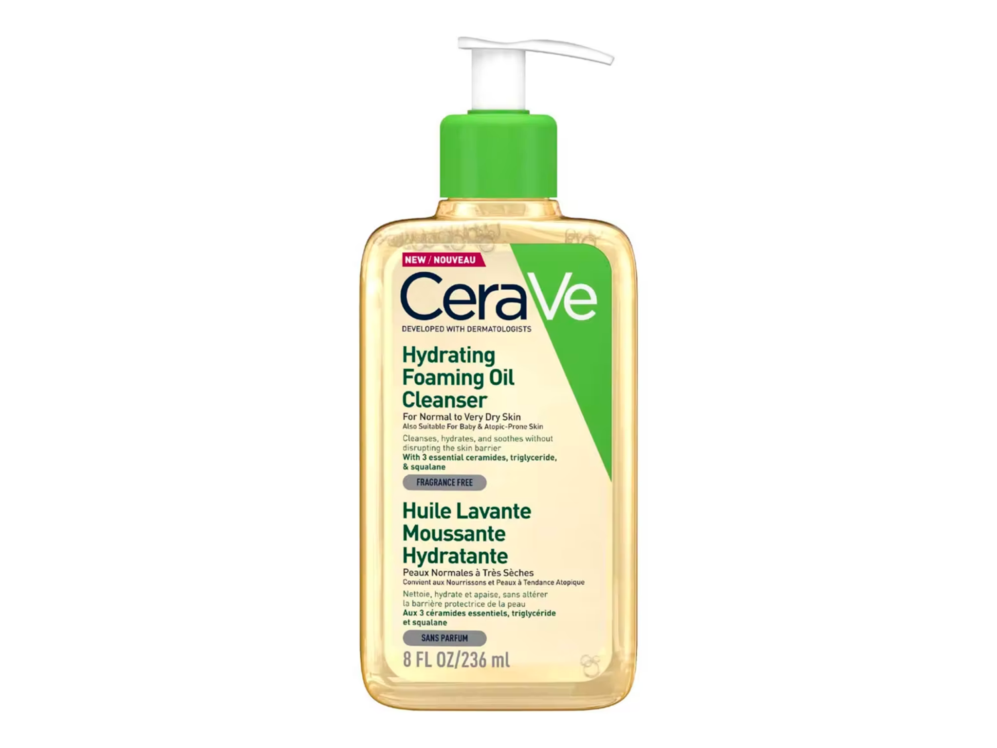 Best cerave products CeraVe Hydrating Foaming Oil Cleanser indybest