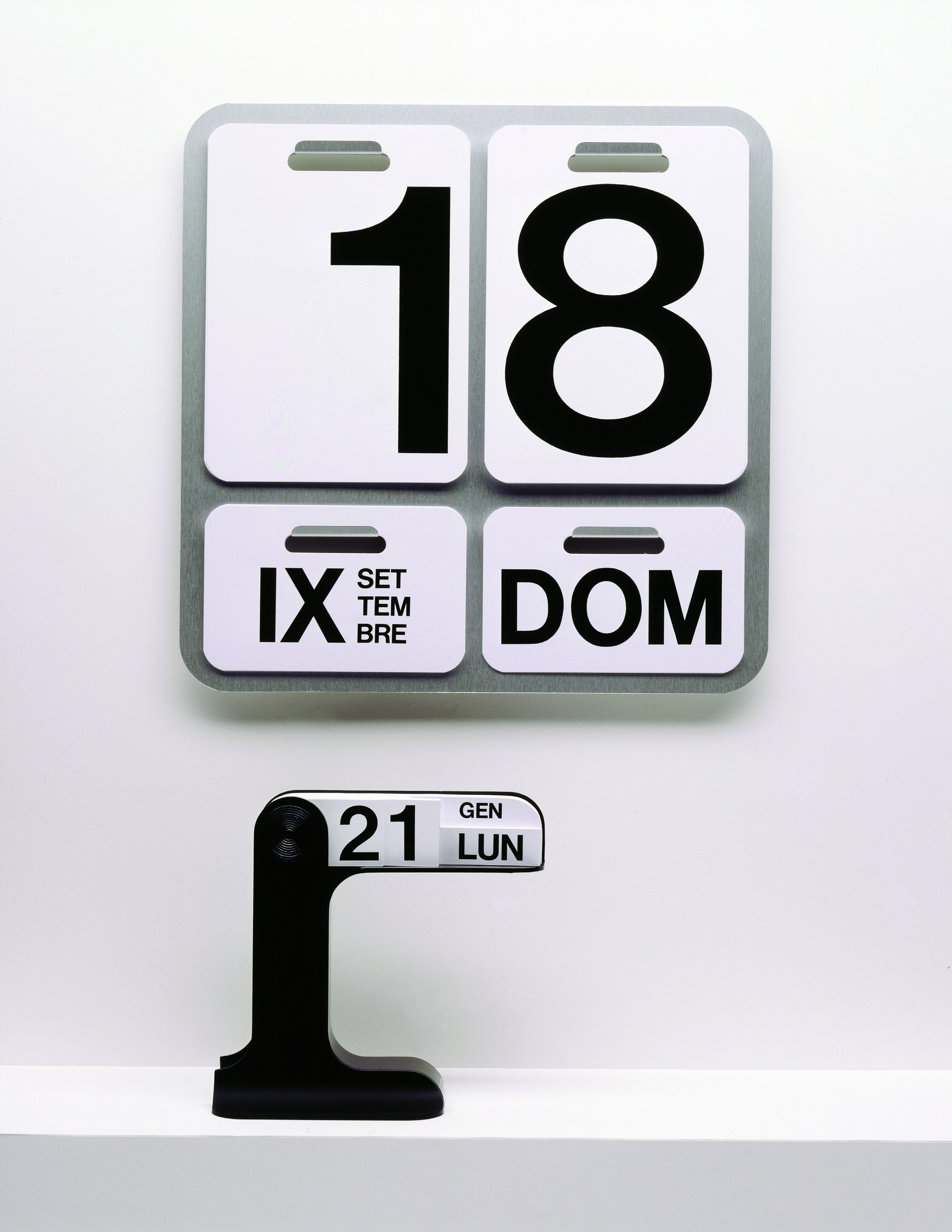 Formosa , perpetual wall calendar, 1963, and Timor , perpetual table calendar, 1966