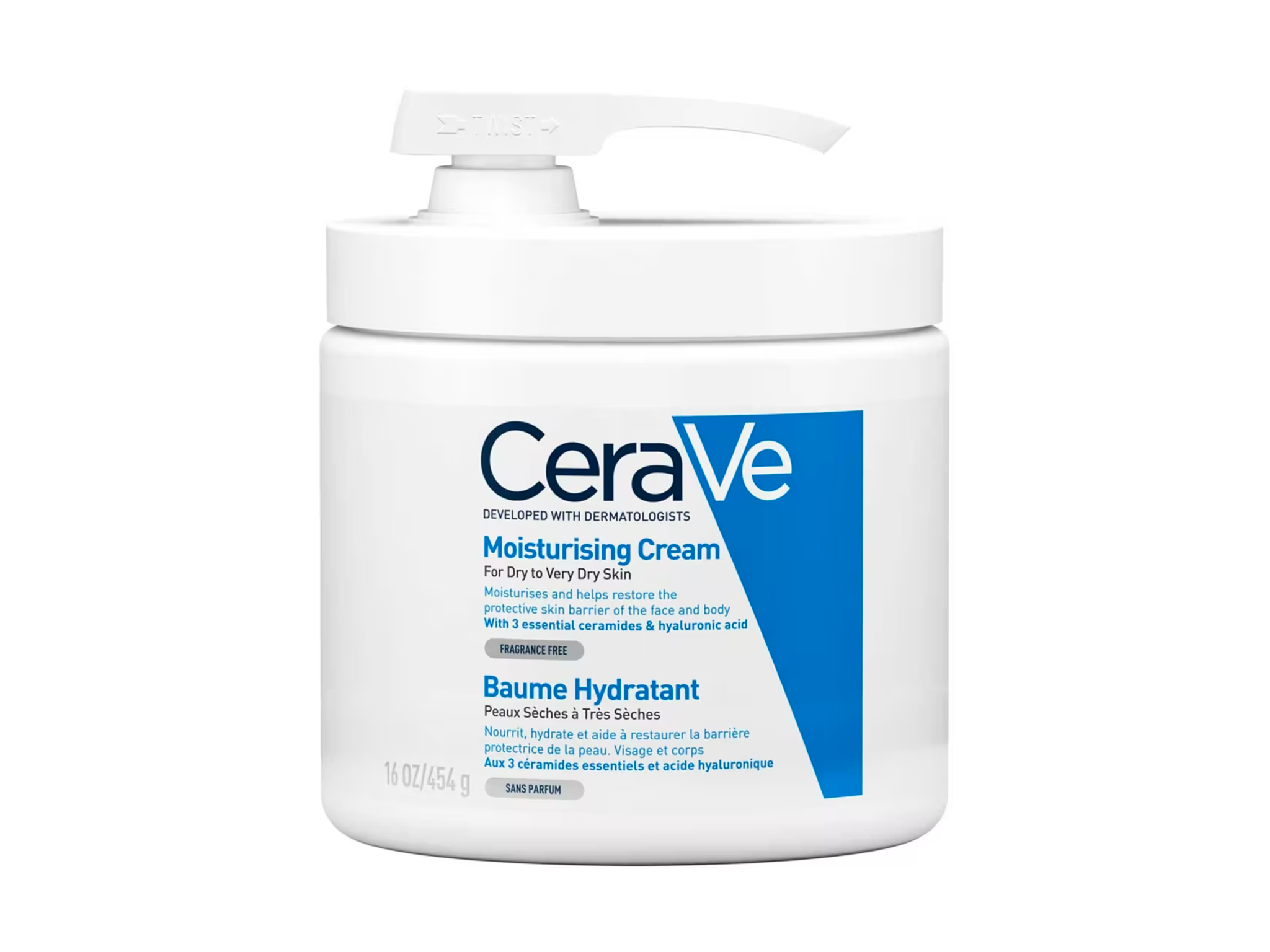 Best cerave products CeraVe Moisturising Cream Pump indybest