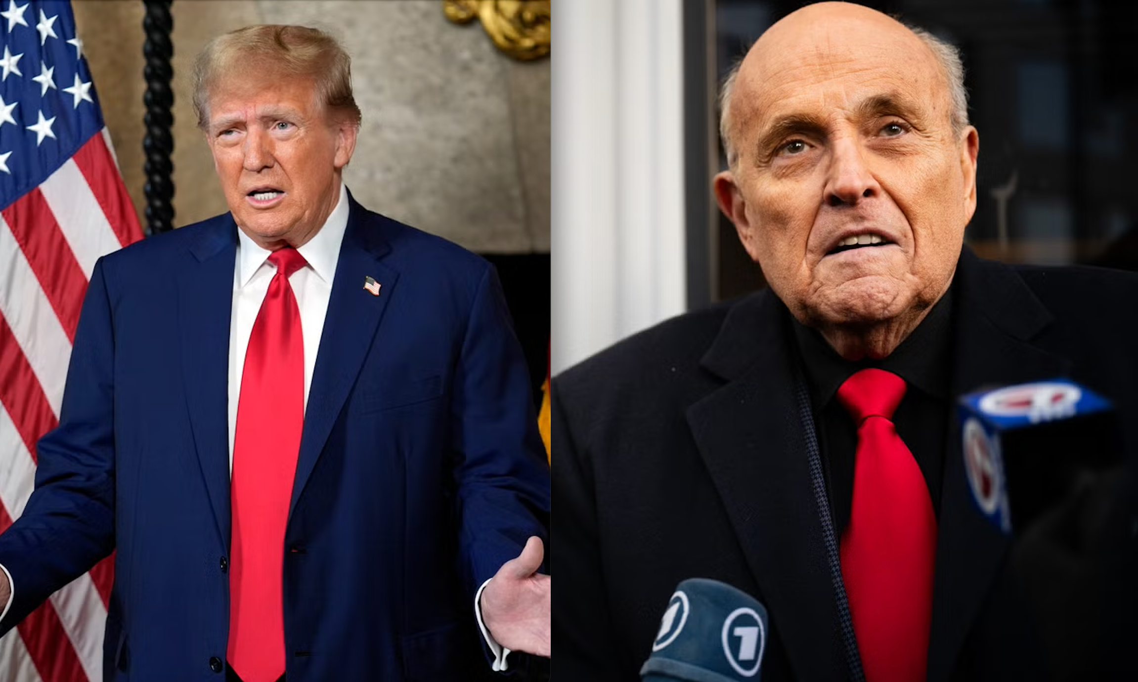 Donald Trump and Rudy Giuliani