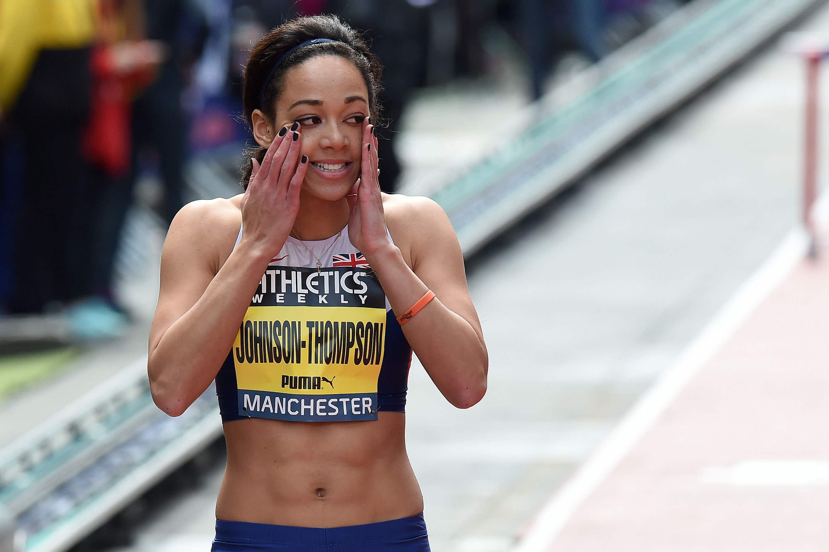 Katarina Johnson-Thompson set a British pentathlon record nine years ago today (Martin Rickett/PA)