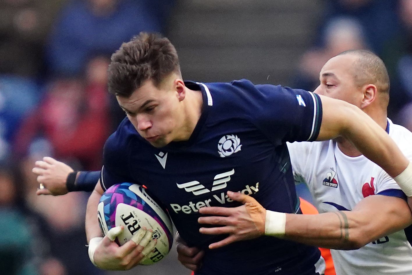 Huw Jones was the subject of interest from France (Jane Barlow/PA)