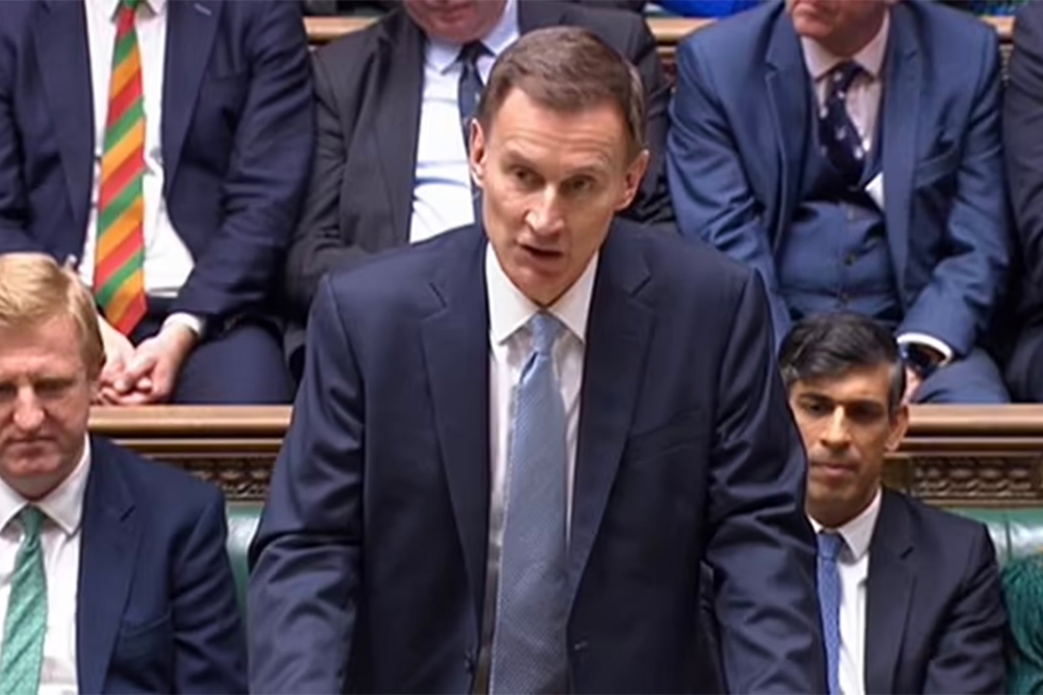 Jeremy Hunt delivers the spring Budget