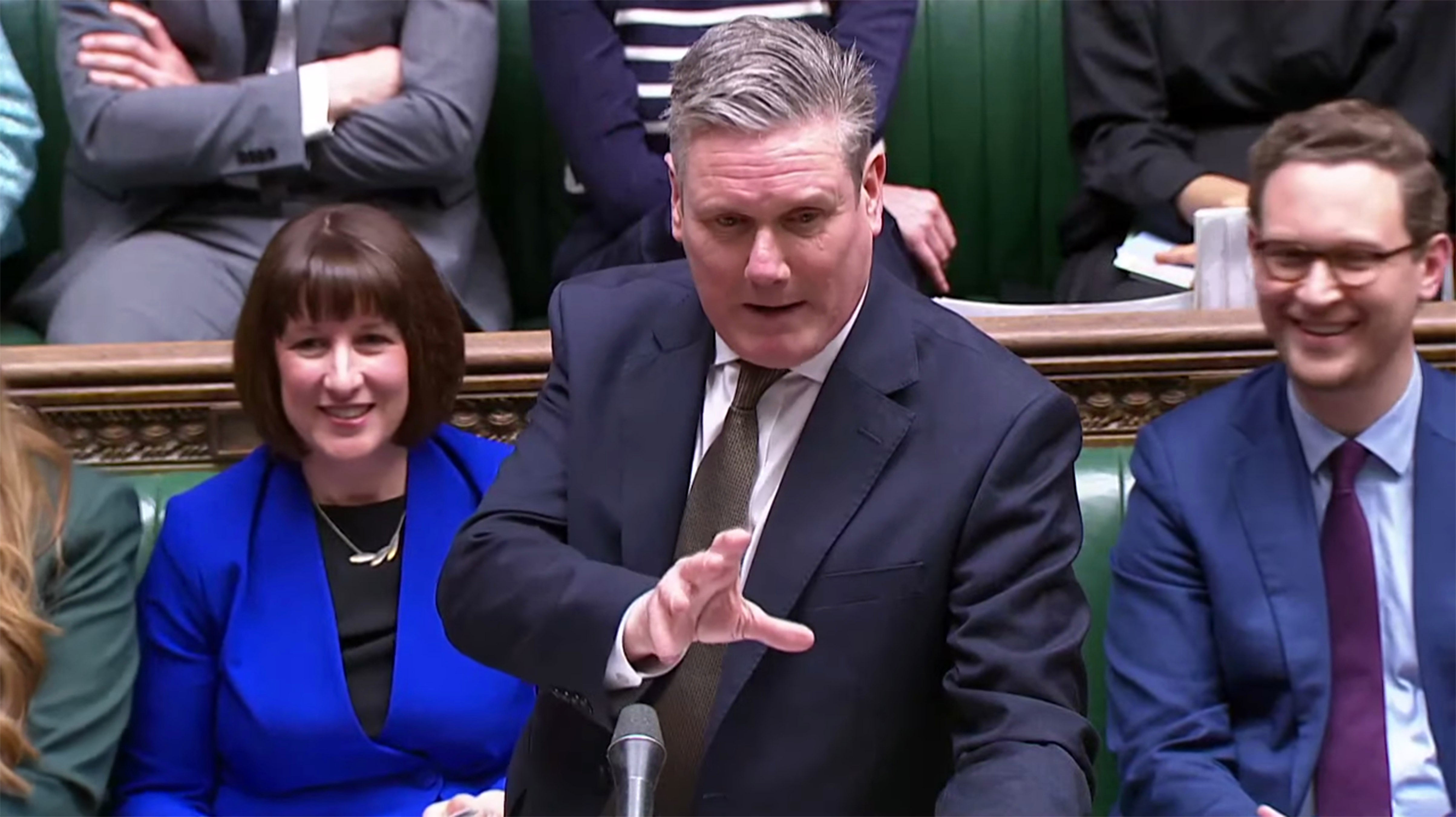 Labour Leader Keir Starmer responds to the Budget