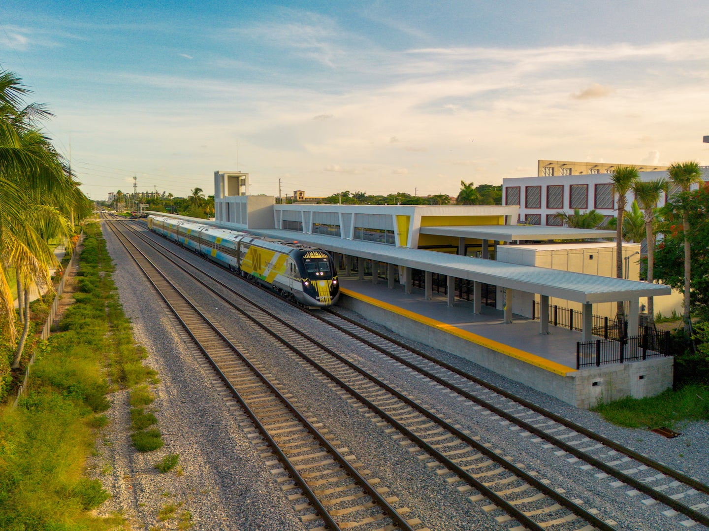 Chau-Jean and her family boarded the Brightline in her hometown, Boca Raton