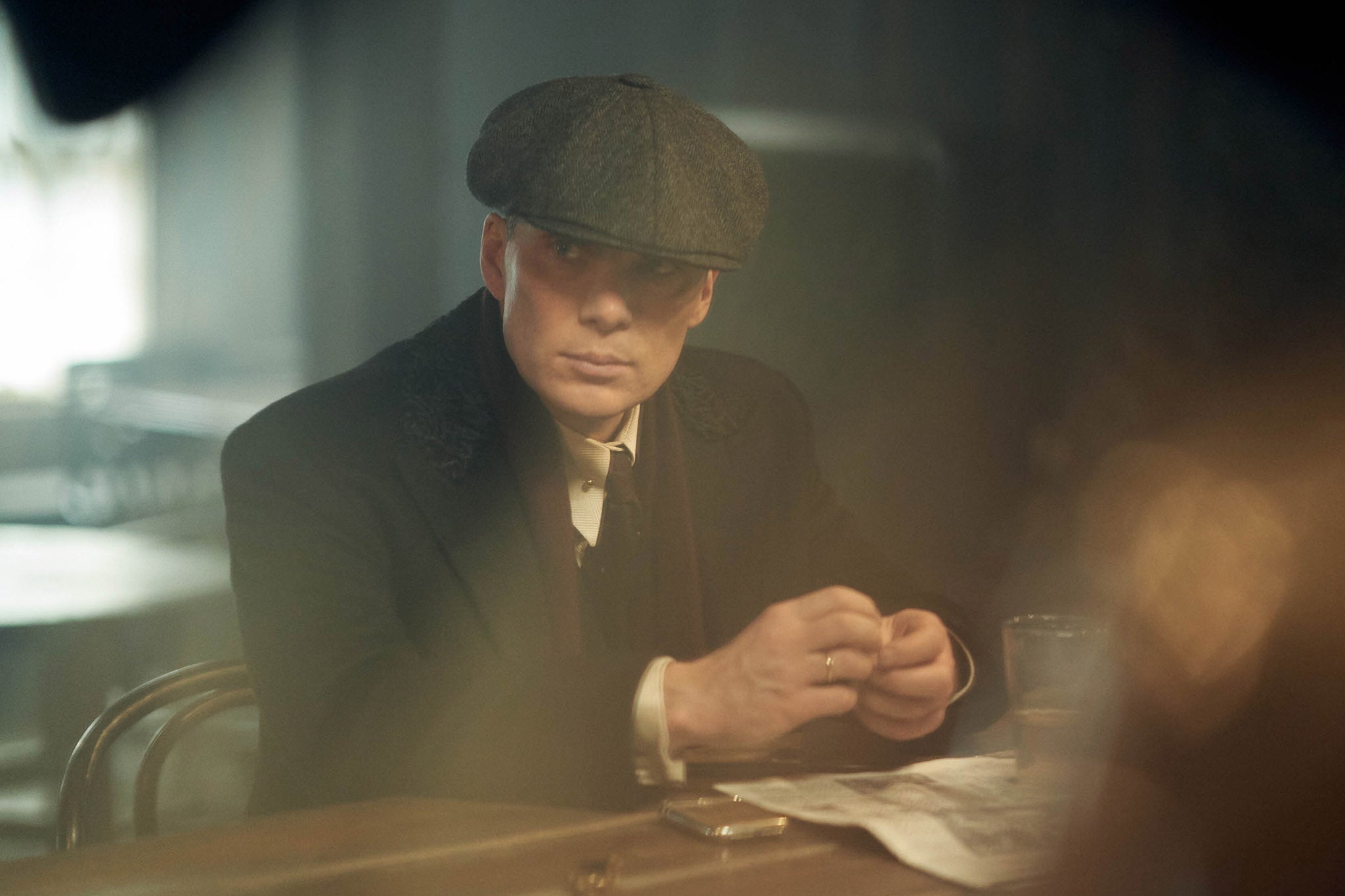 Villain with a heart of gold: Murphy as Tommy Shelby in ‘Peaky Blinders'