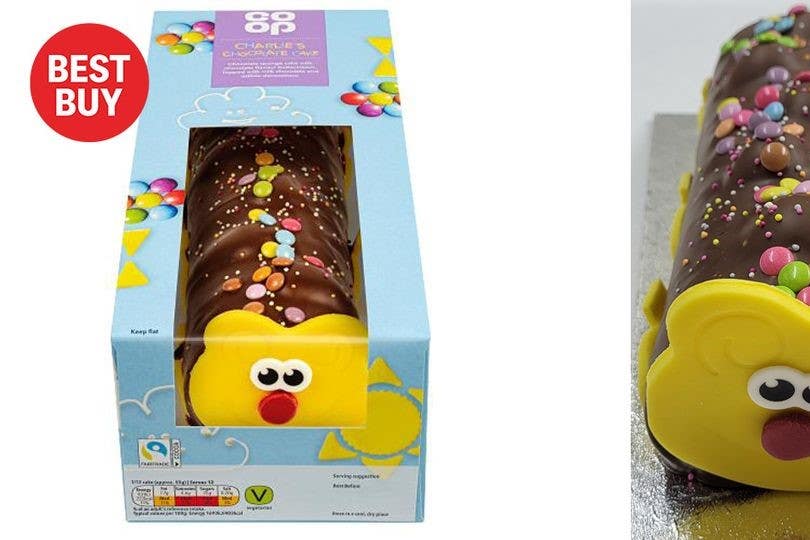 Co-op’s Charlie the Caterpillar Cake. (Which?/PA)