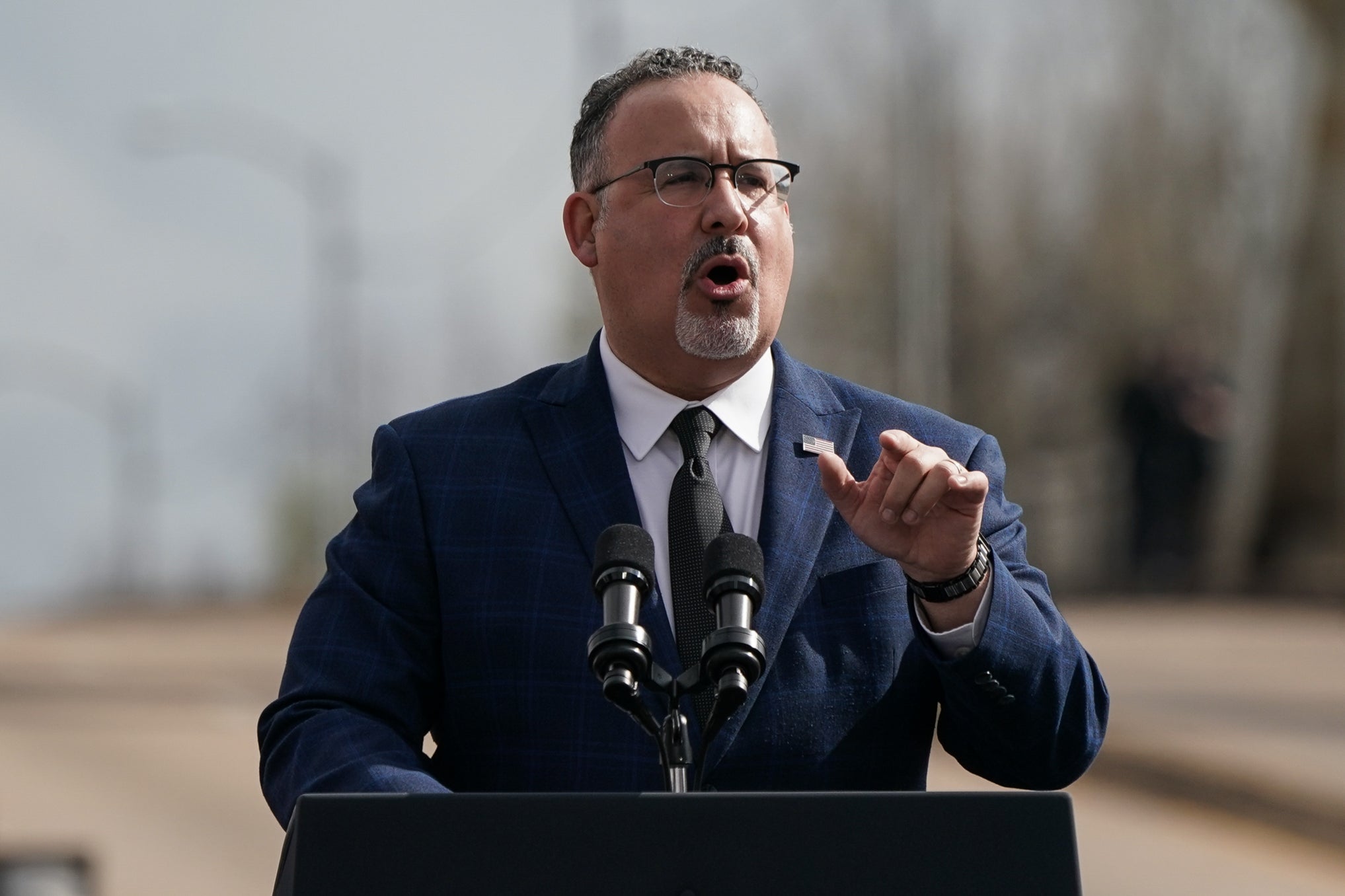 Education Secretary Miguel Cardona was the designated survivor during the 2024 State of the Union