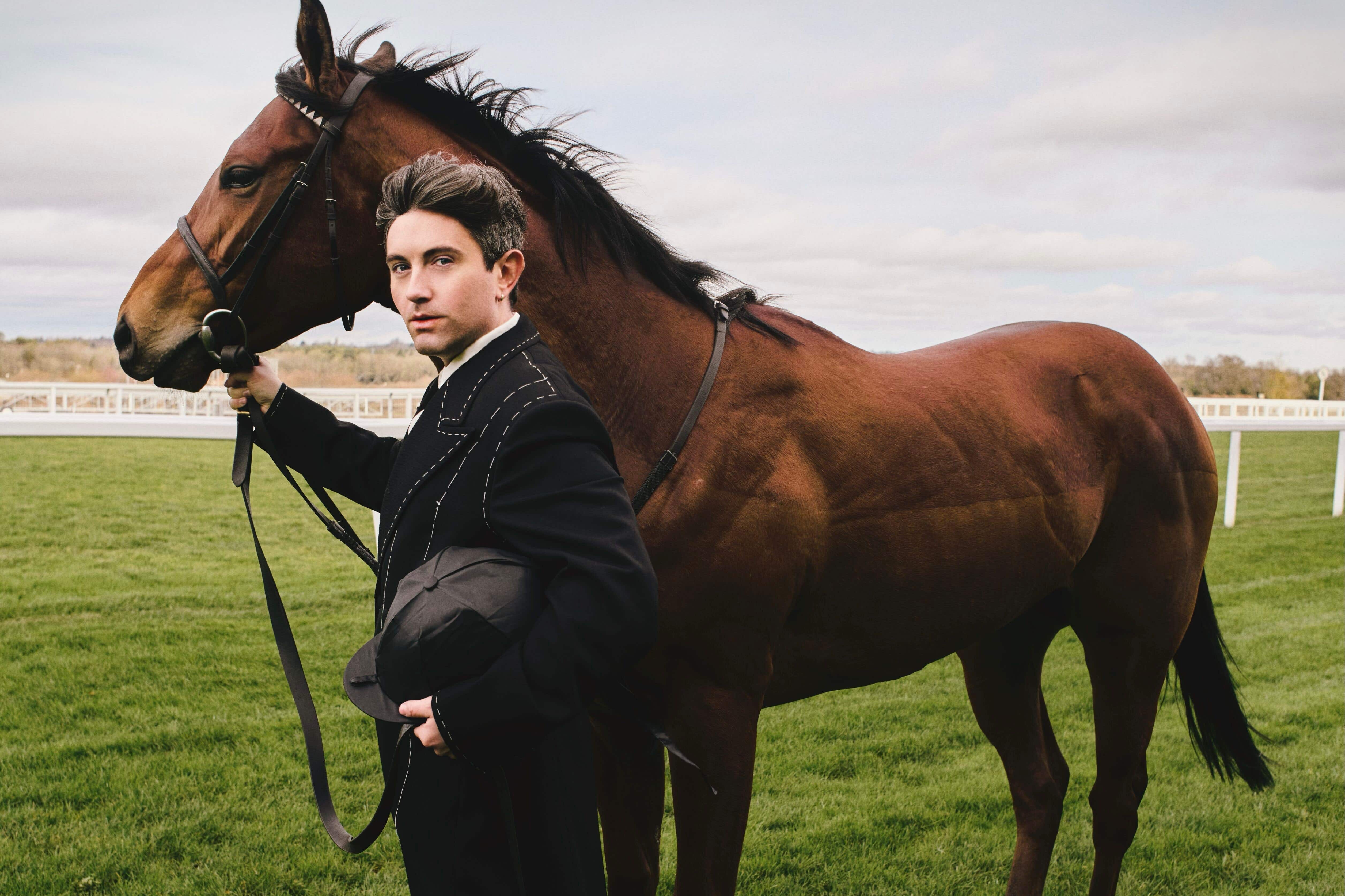 The young British designer has previously dressed Harry Styles (Morgan Hill Murphy/PA)