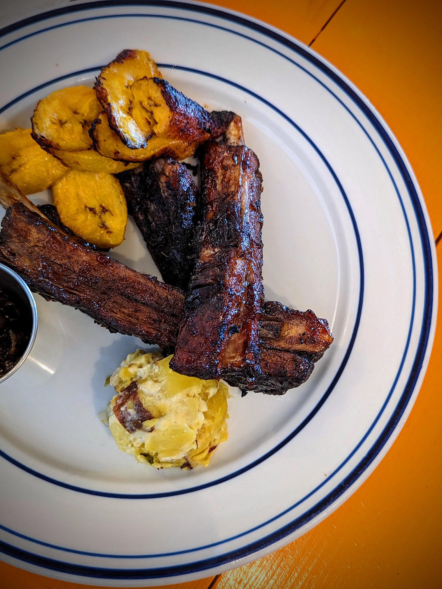 Miss Lil’s is a vibrant restaurant in Negril that’s an homage to Jamaican culture