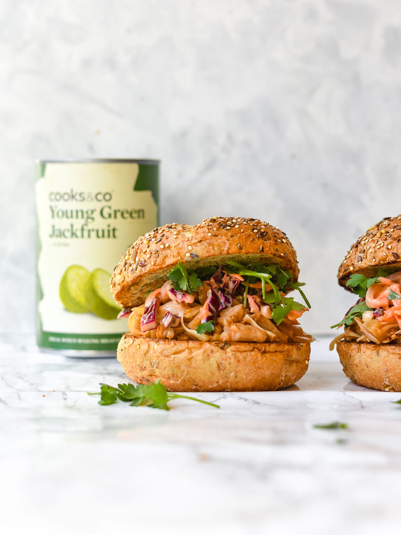 Who said vegan had to be boring? Sink your teeth into these juicy jackfruit burgers