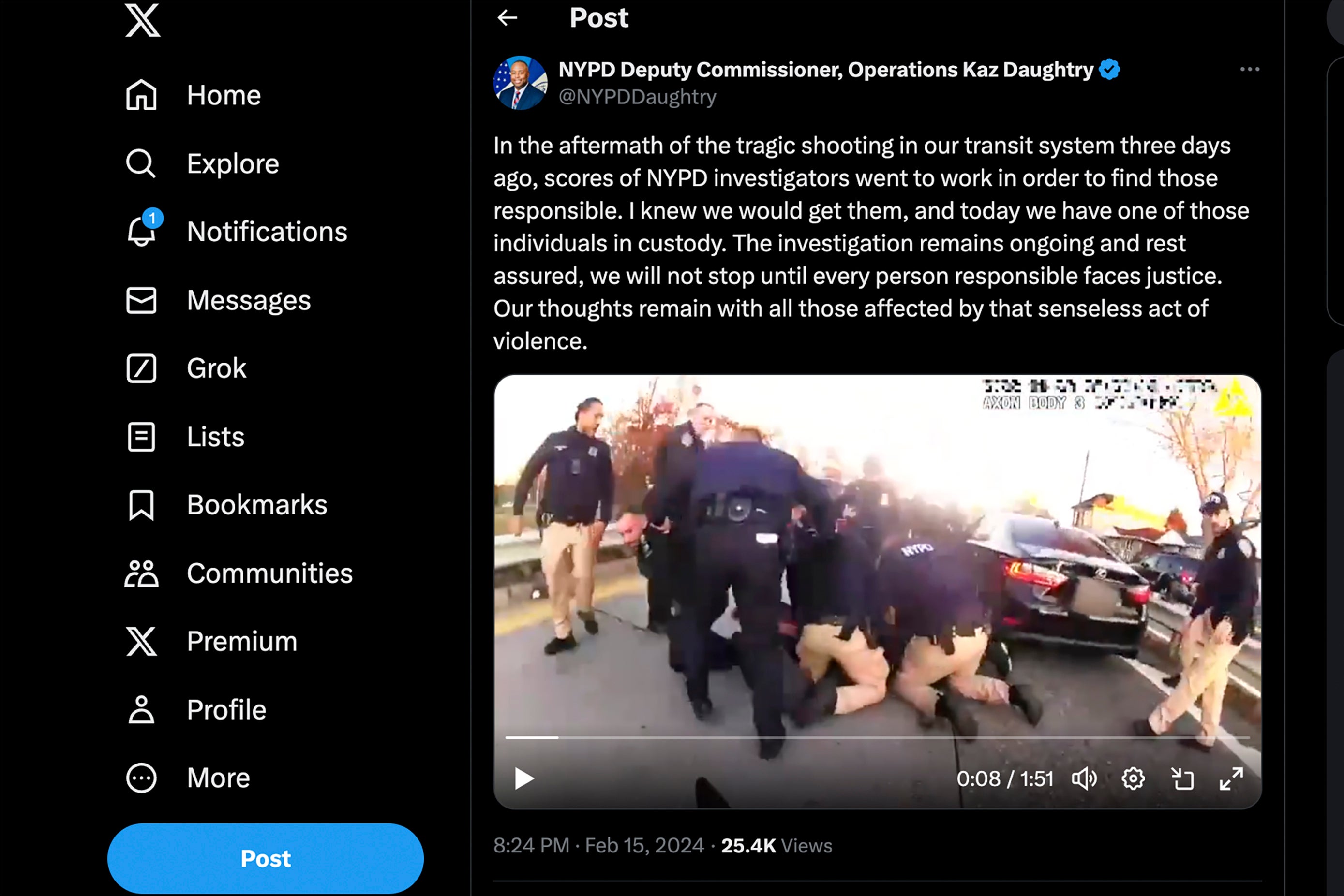 NYC Police Social Media