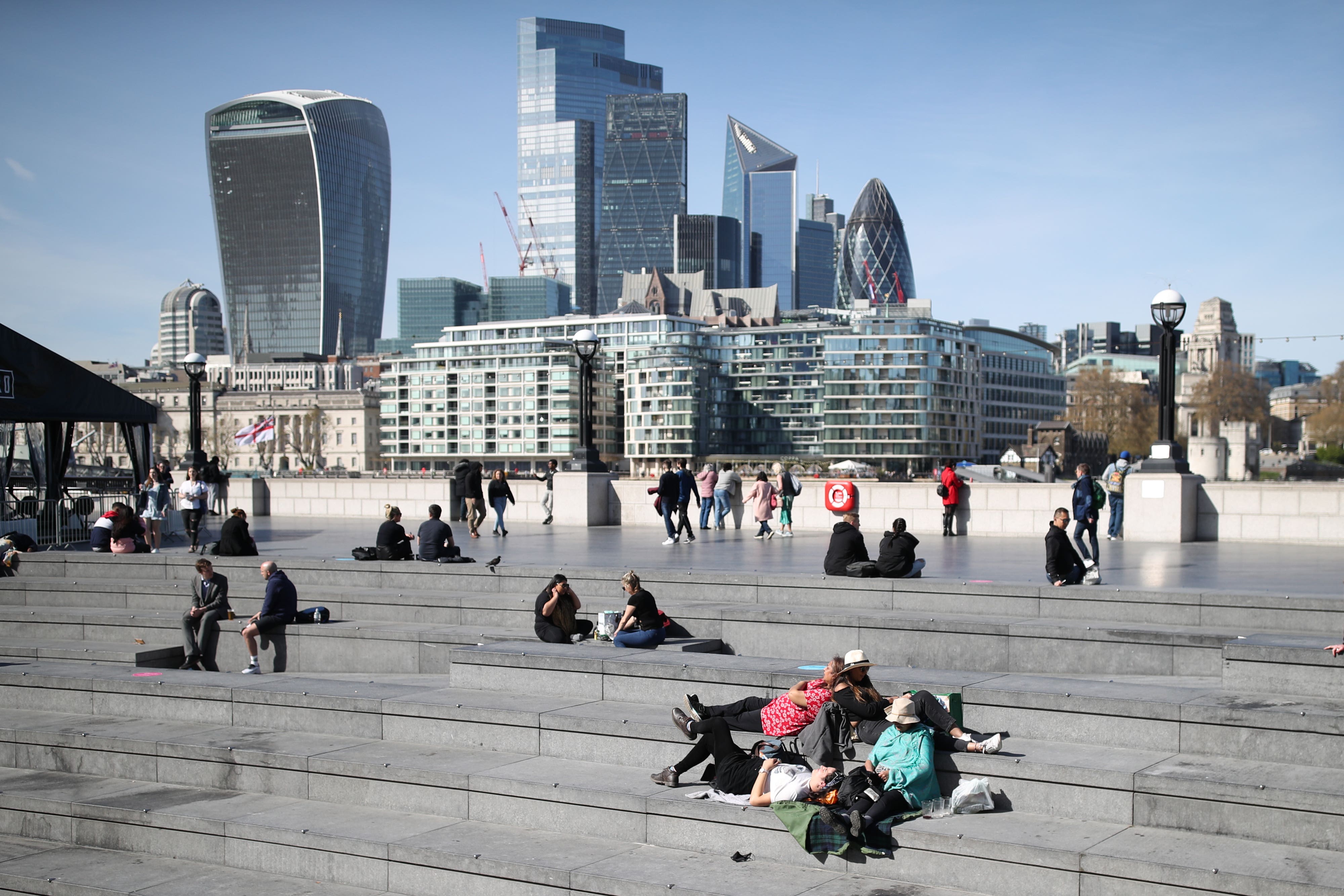 London stocks dipped amid a strong pound (Yui Mok/PA)