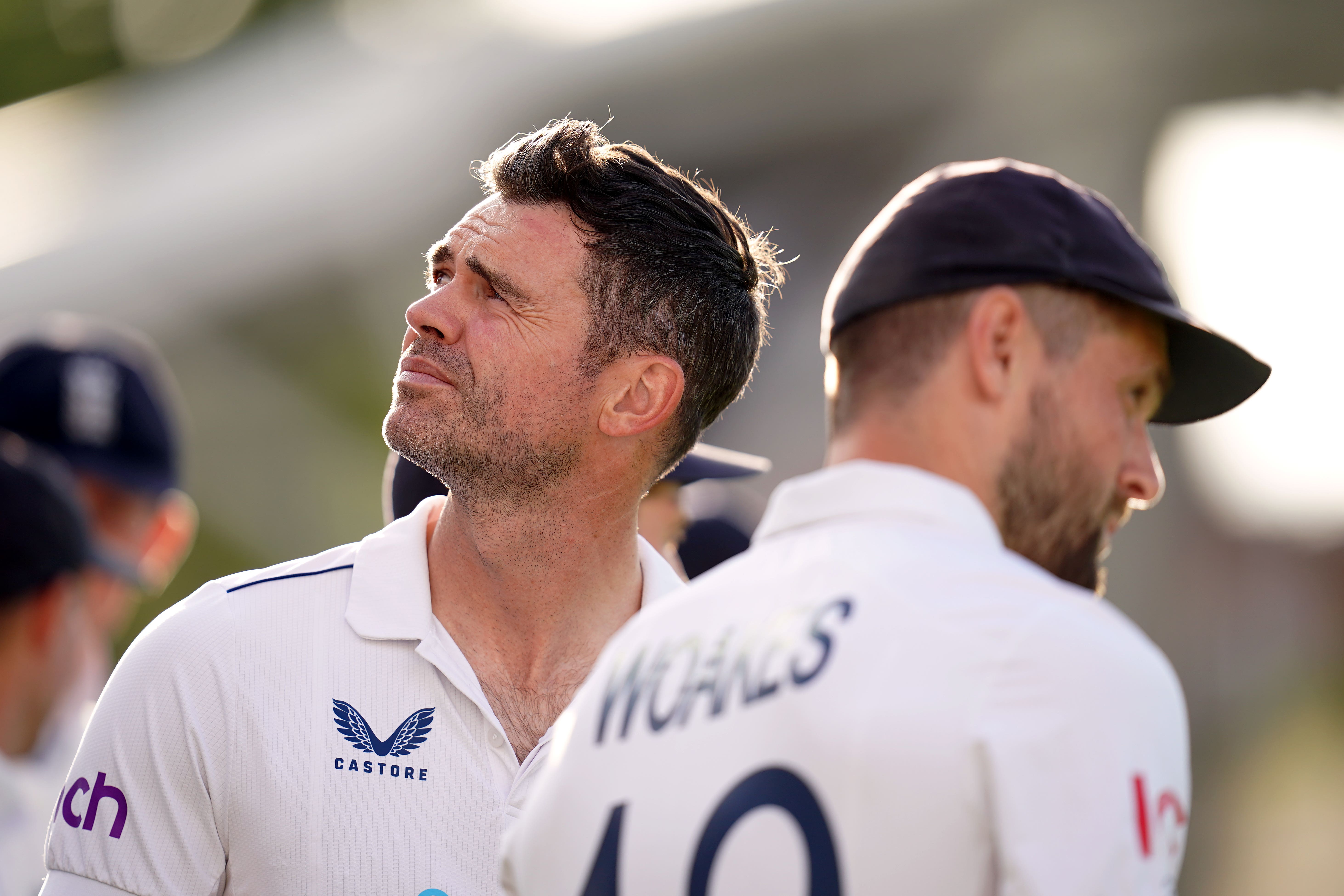 England’s James Anderson (John Walton/PA)